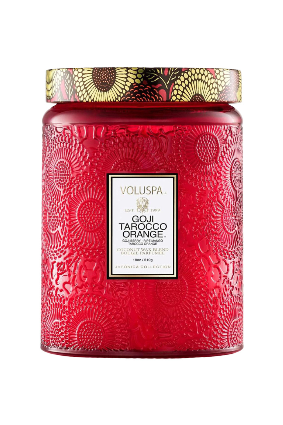 Voluspa Large Glass Jar Candle - 18 oz