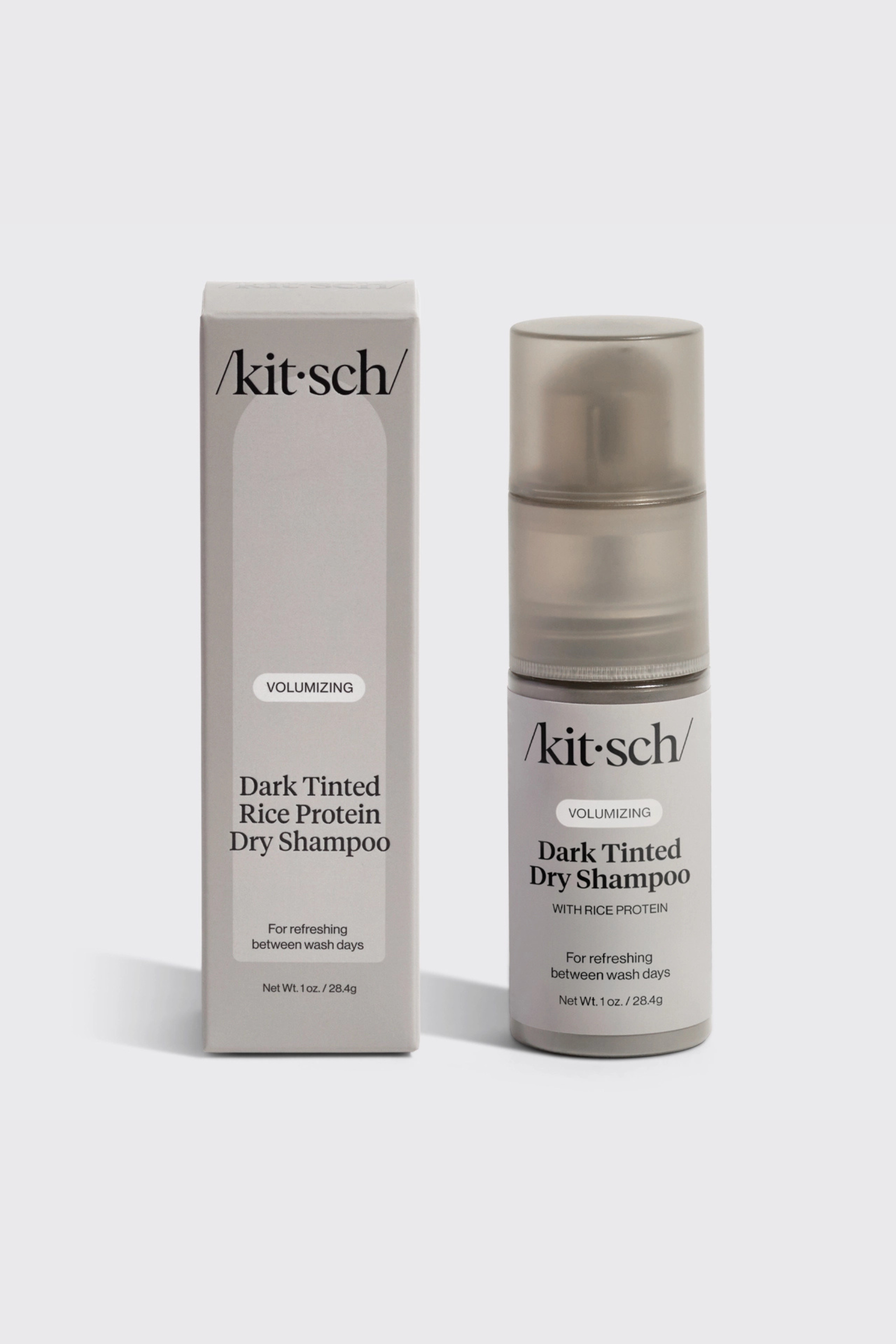KITSCH Volumizing Rice Protein Dry Shampoo - Dark Tinted