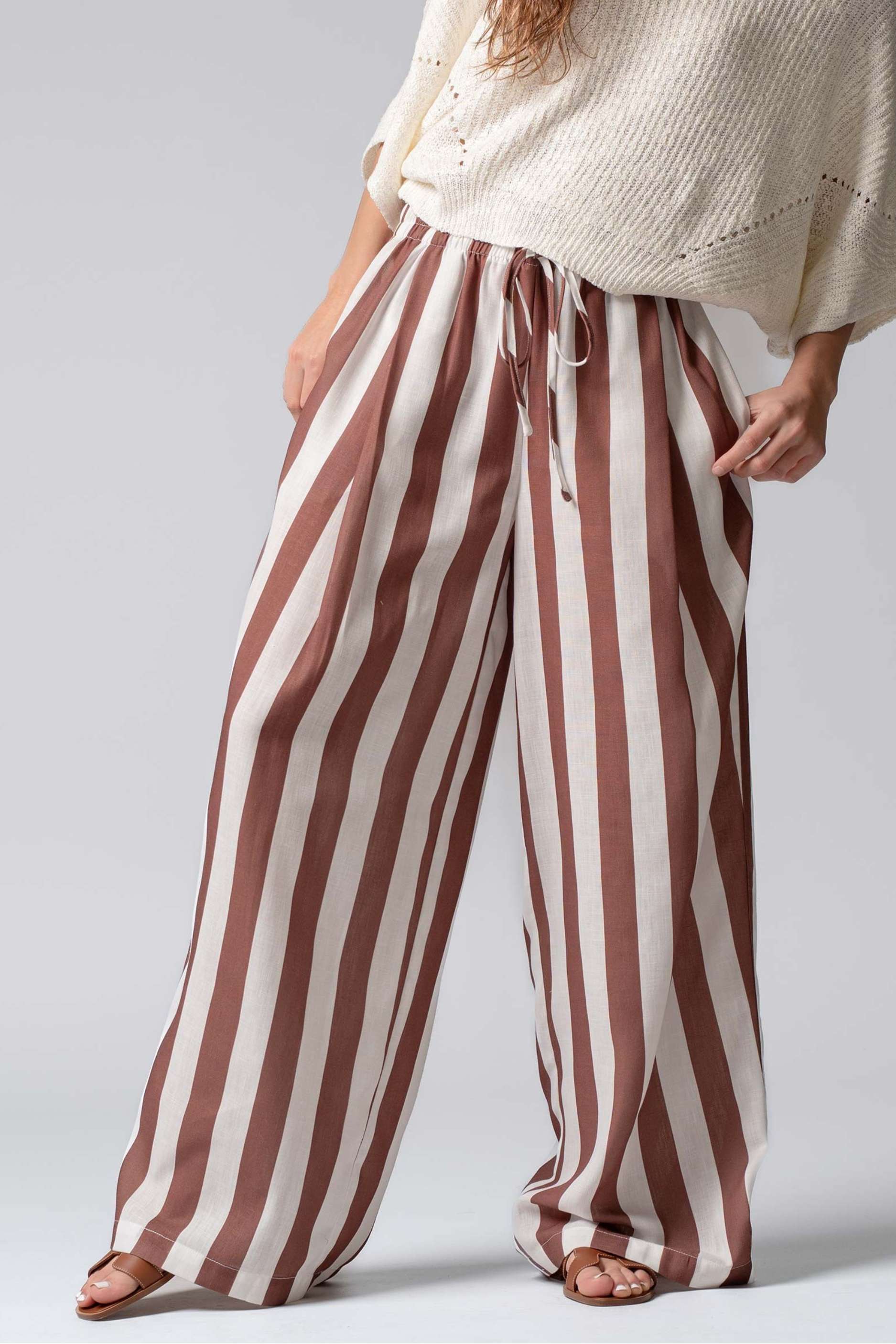 Air Flow Linen Blend Pants