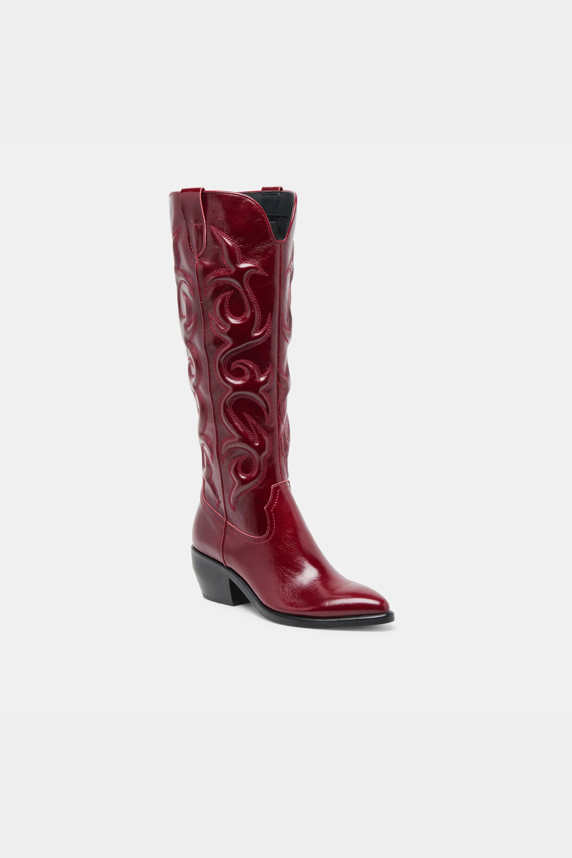 Dolce Vita Mirla Boots - Oxblood Leather