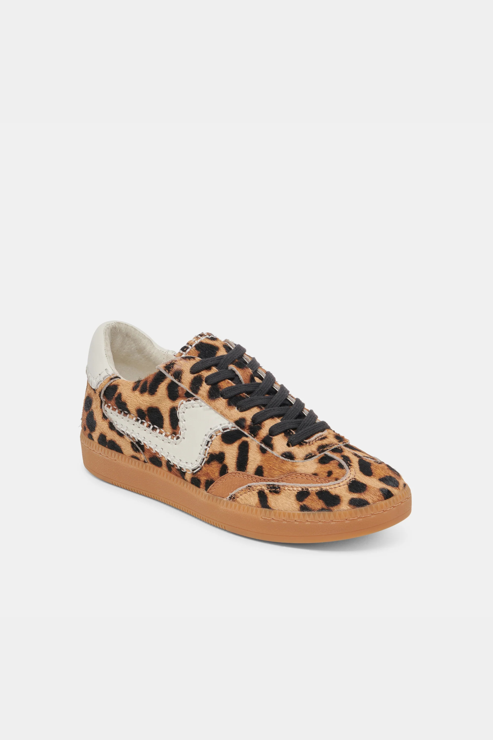 Dolce Vita Notice Stitch Sneaker - Dark Leopard Calf Hair