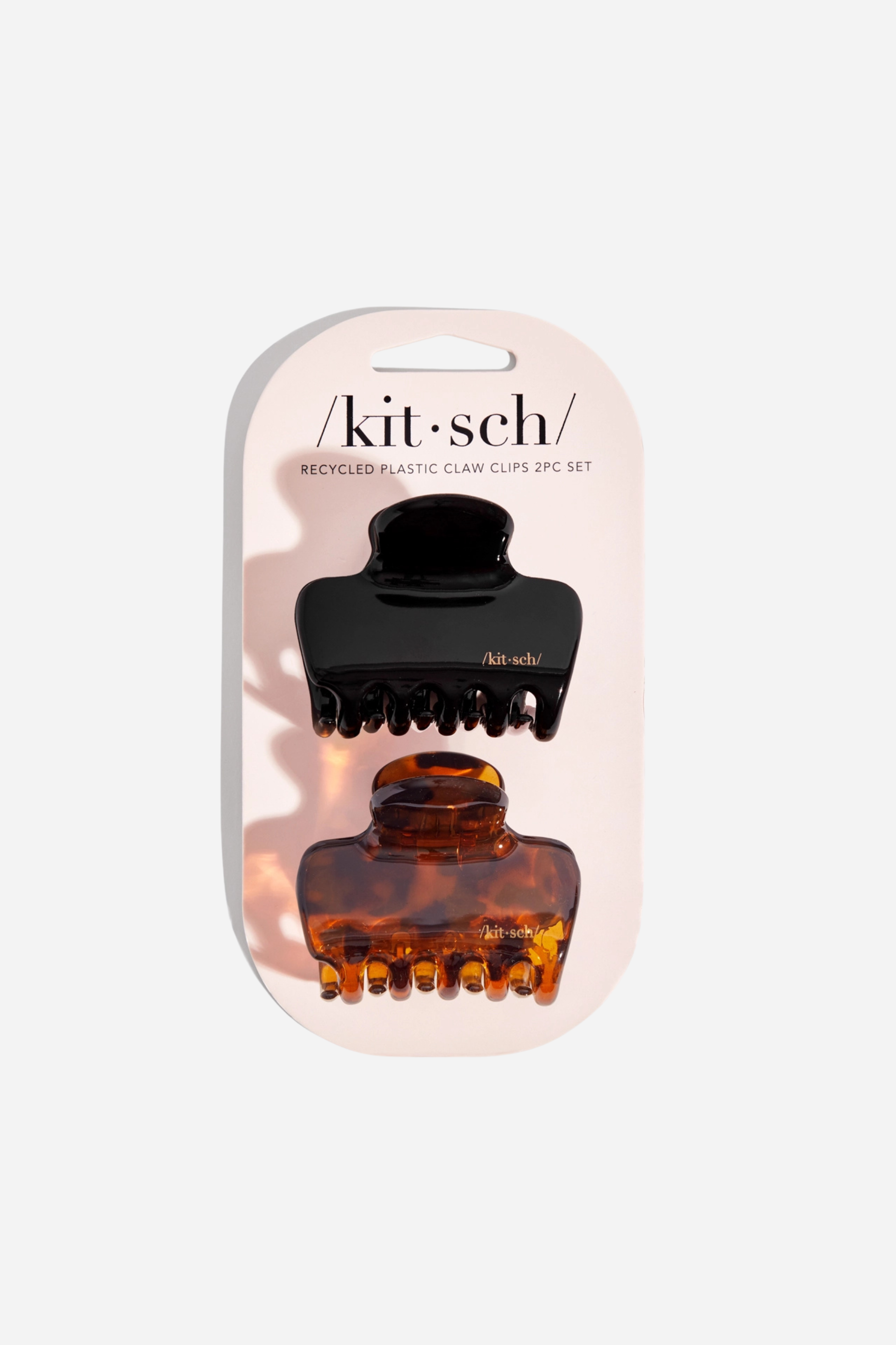 KITSCH Medium Puffy Claw Clips - 2pc Set