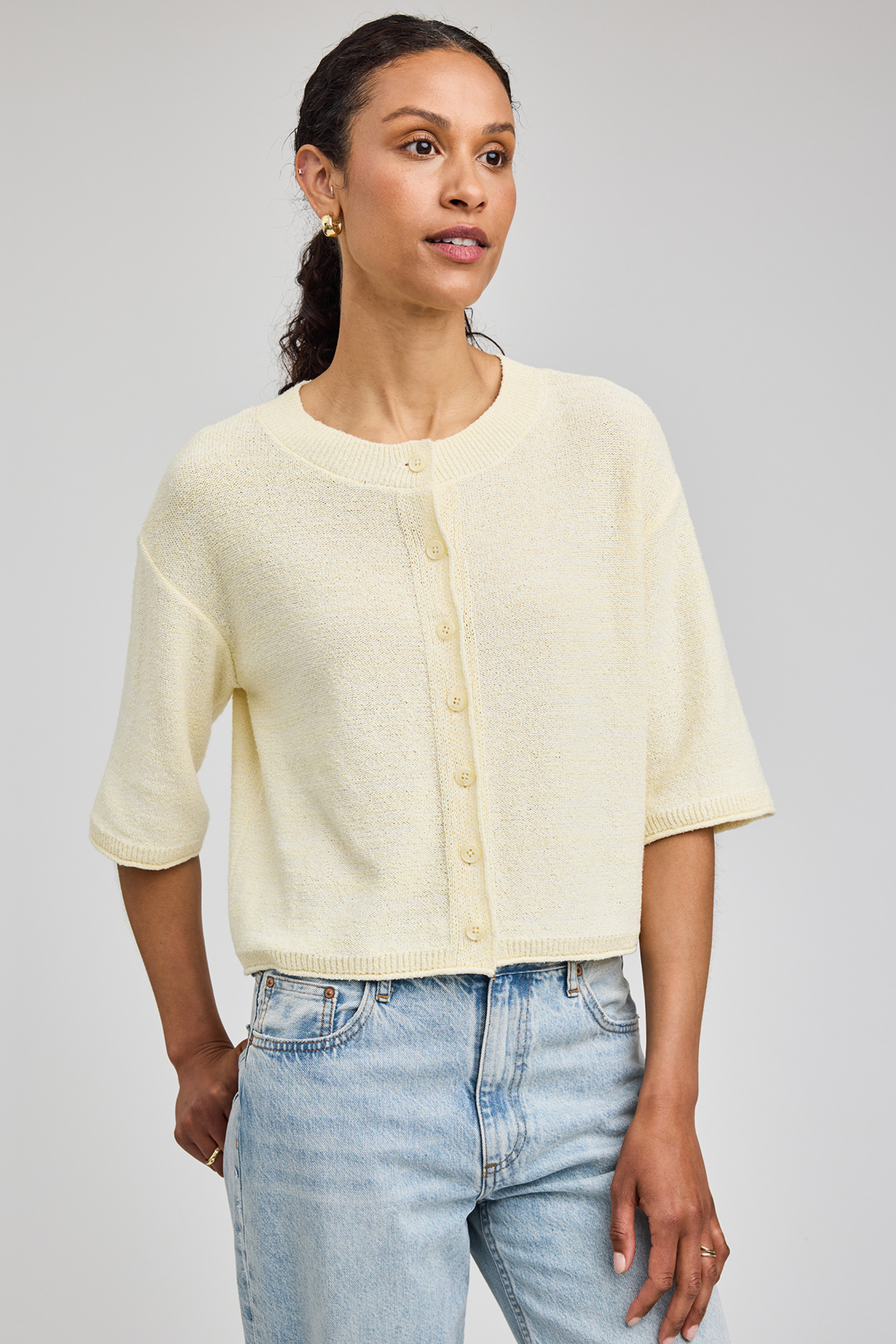 Genevieve Knit Sweater - Butter