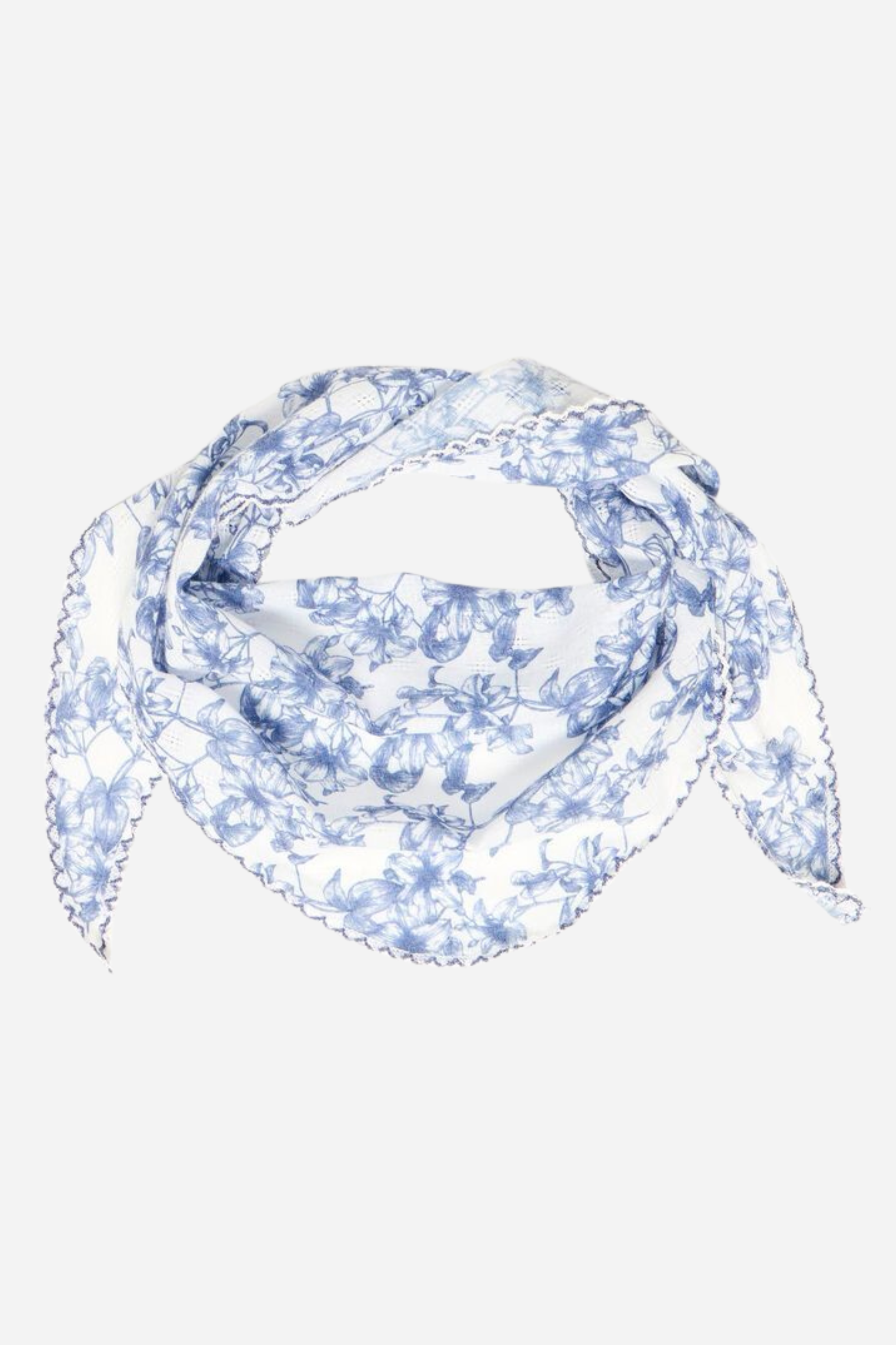Byvivante Scarf - Blue Floral