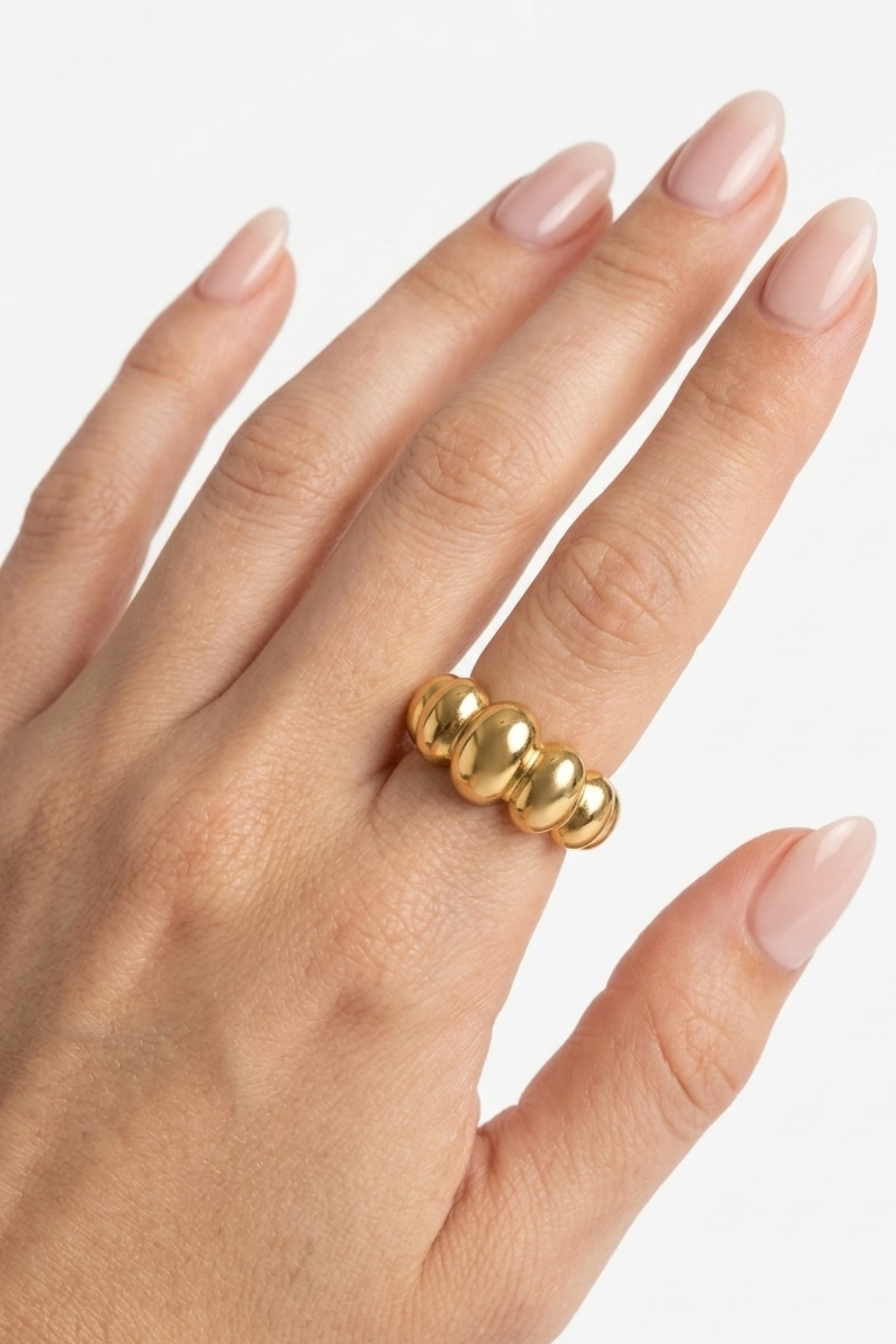18K Bubble Ring