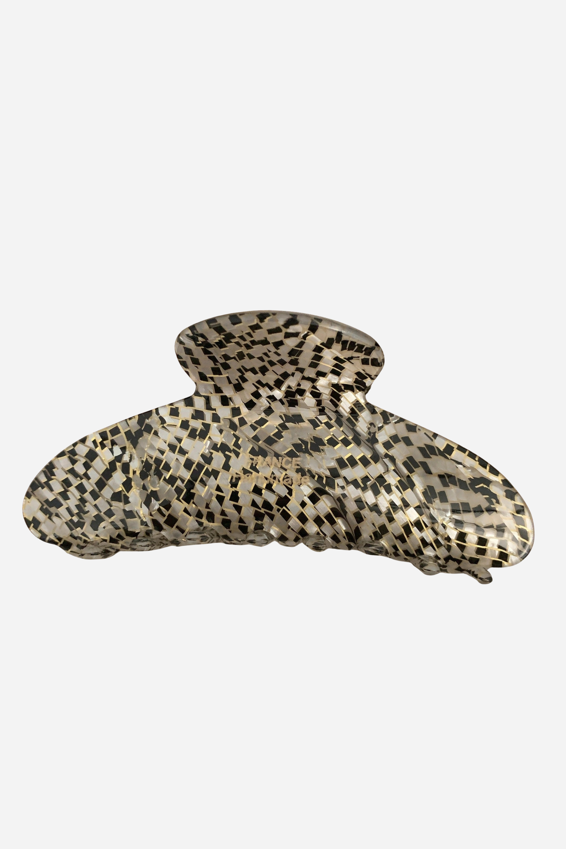 Mini Checkered Claw Clip