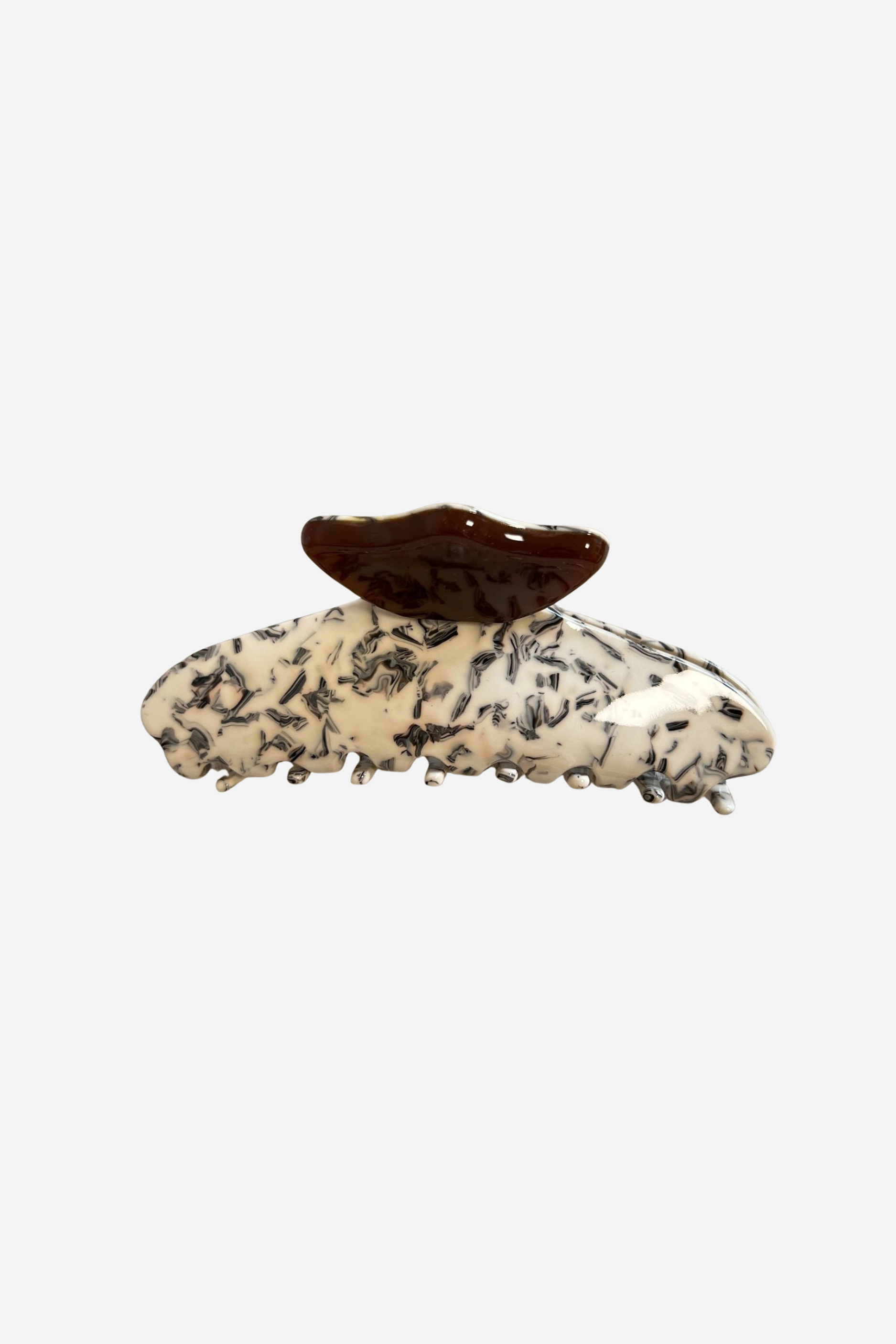 Marble Large Claw Clip
