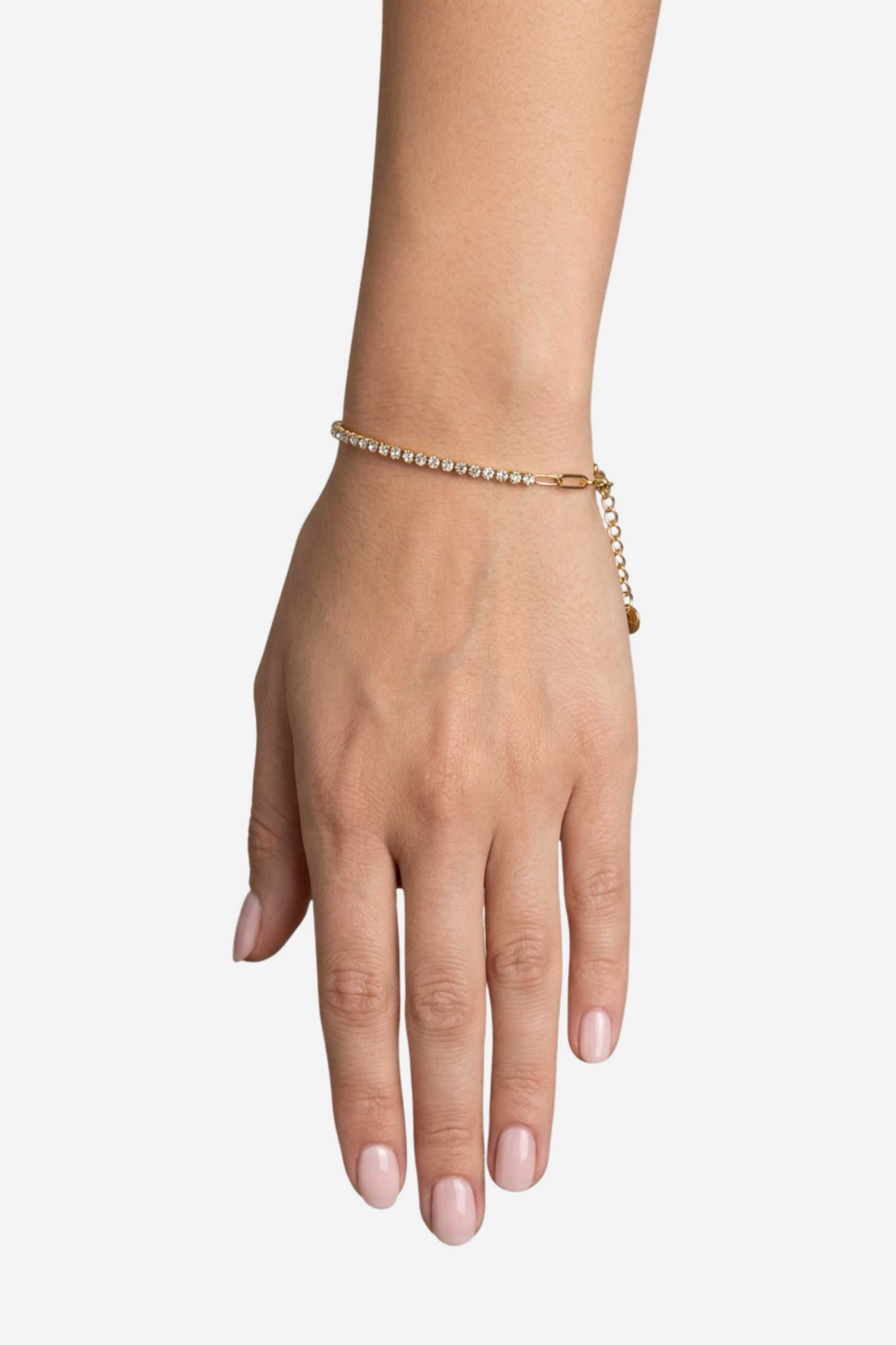 18K Diamond Chain Bracelet