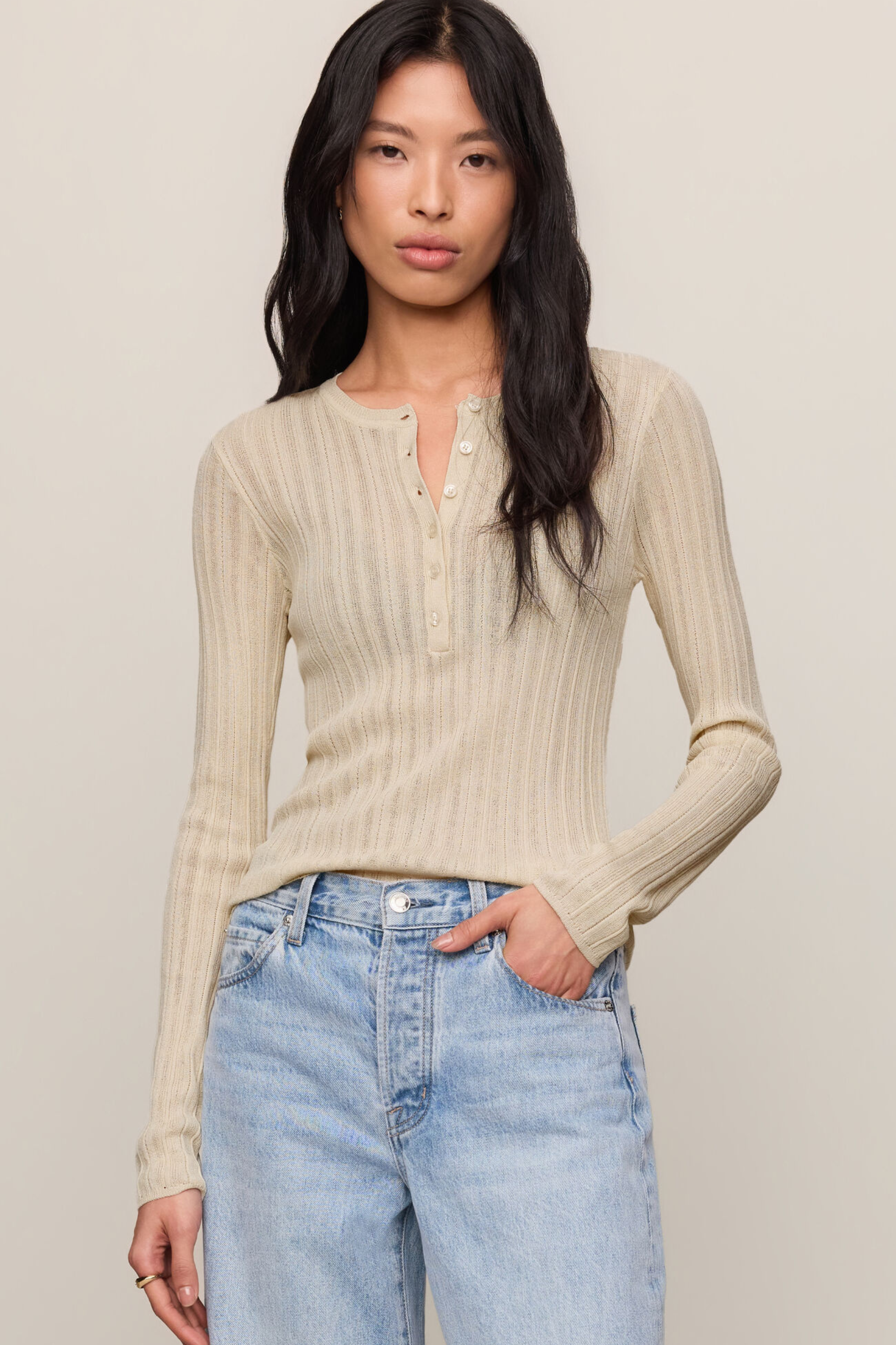 Z Supply Rowena Fine Knit Sweater - Sandstone
