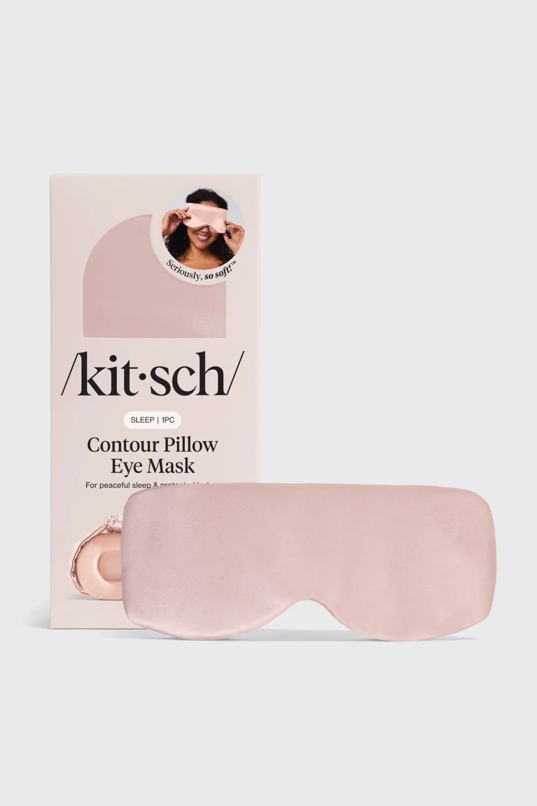 KITSCH - Contour Pillow Eye Mask - Blush