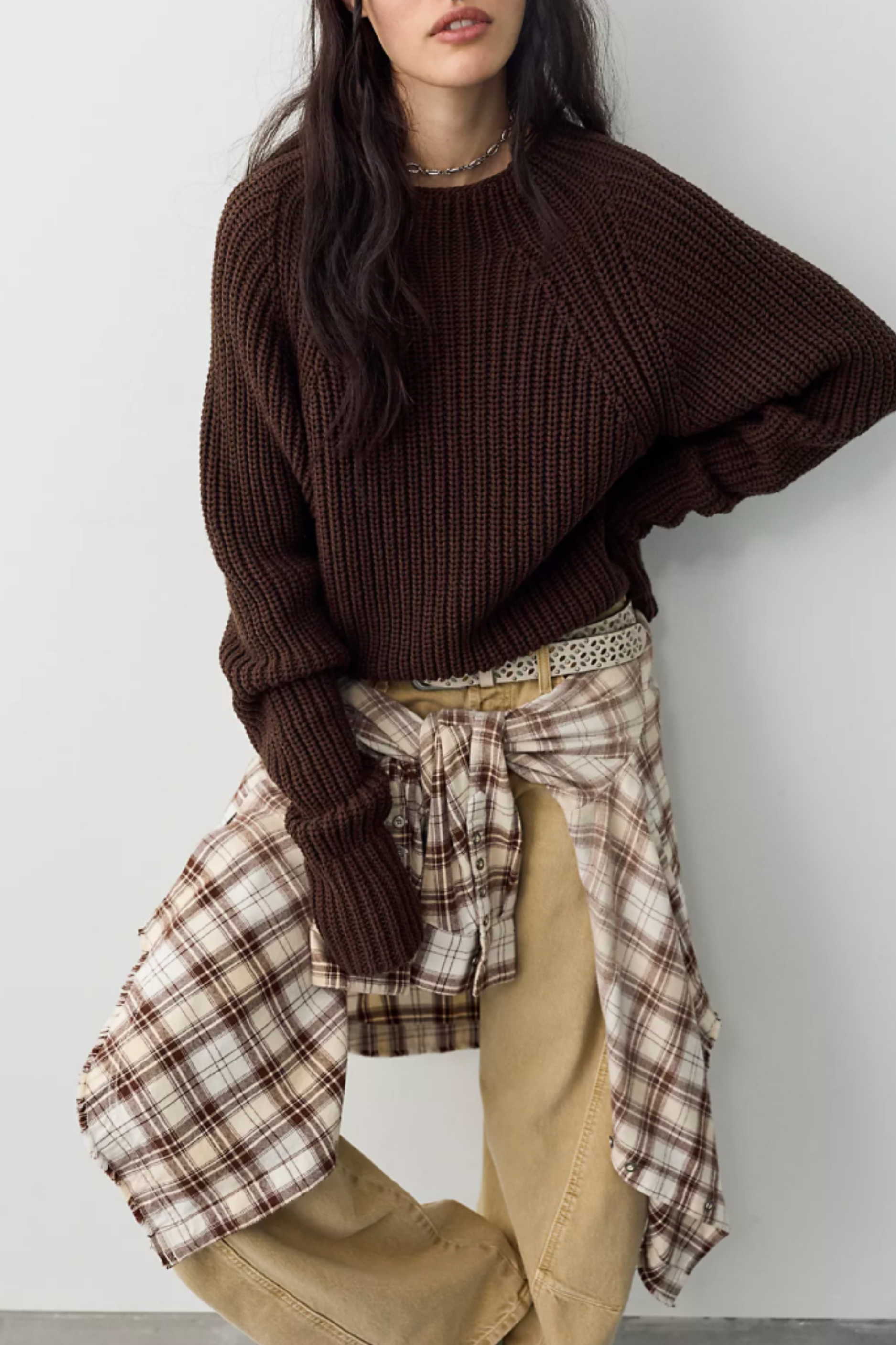Free People - Low Tide Pullover - Chocolate