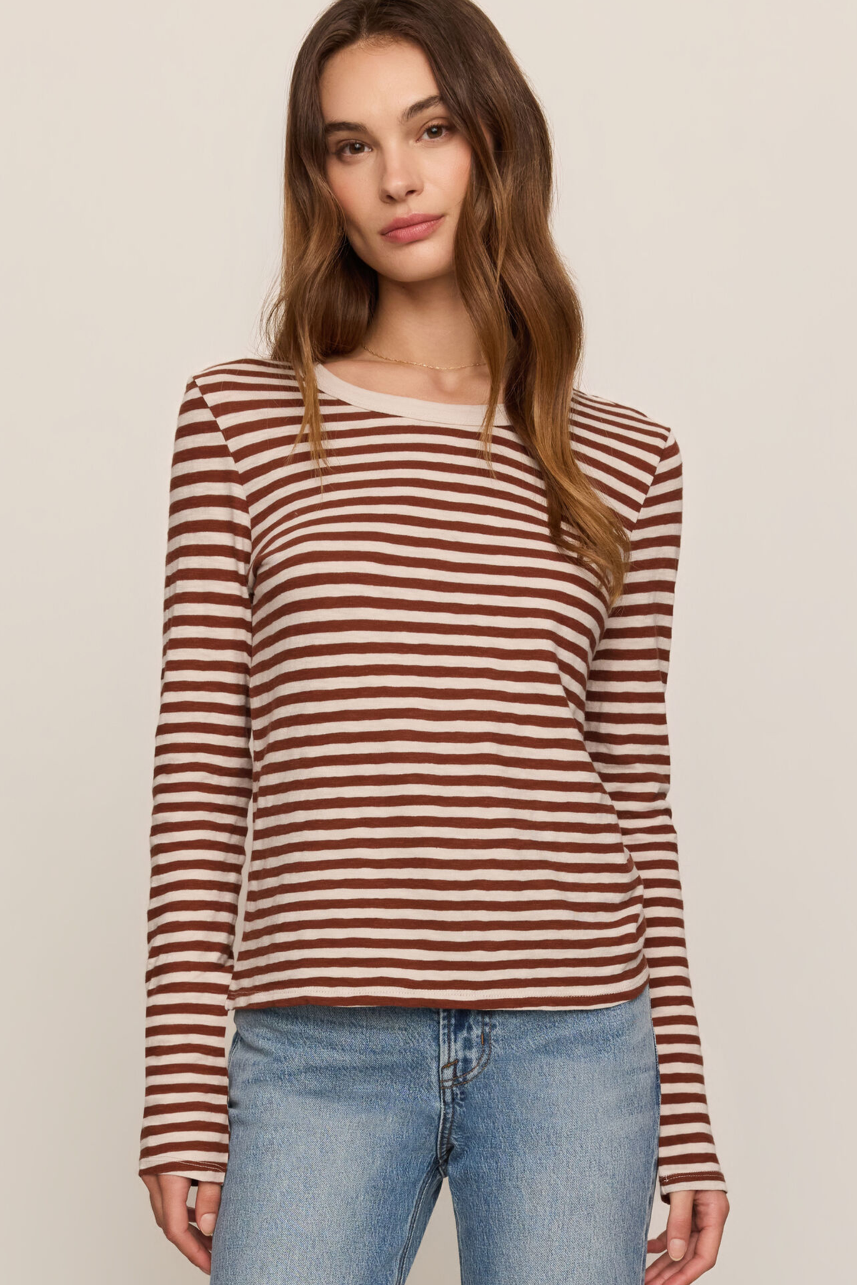 Z Supply - Junie Striped Slub Tee