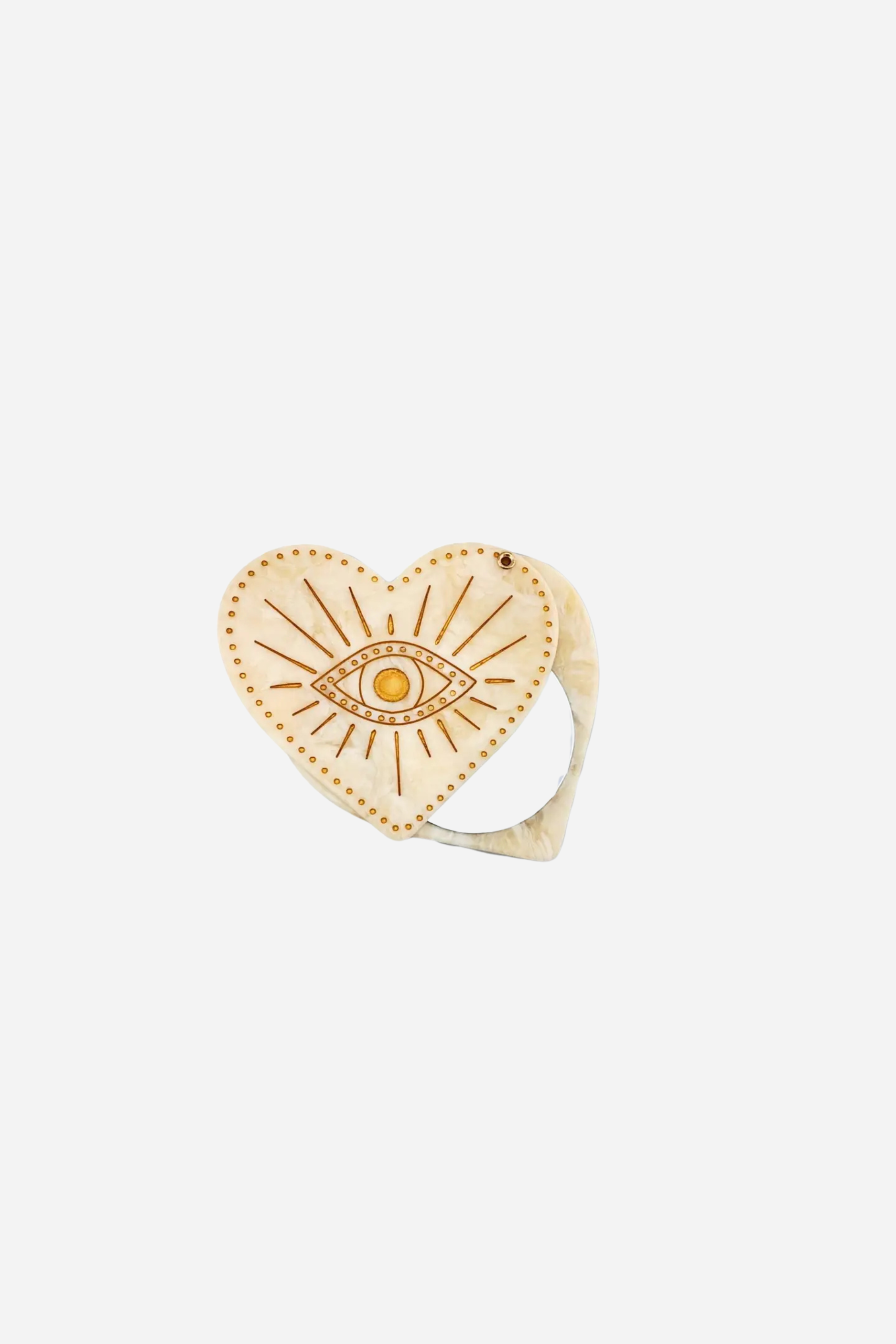 Celestial Heart Compact Mirror