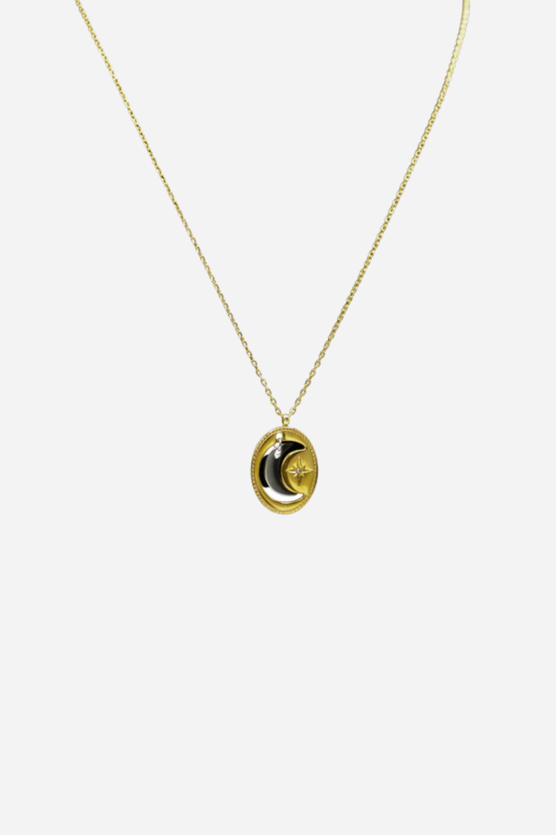18K Summer Moon Necklace