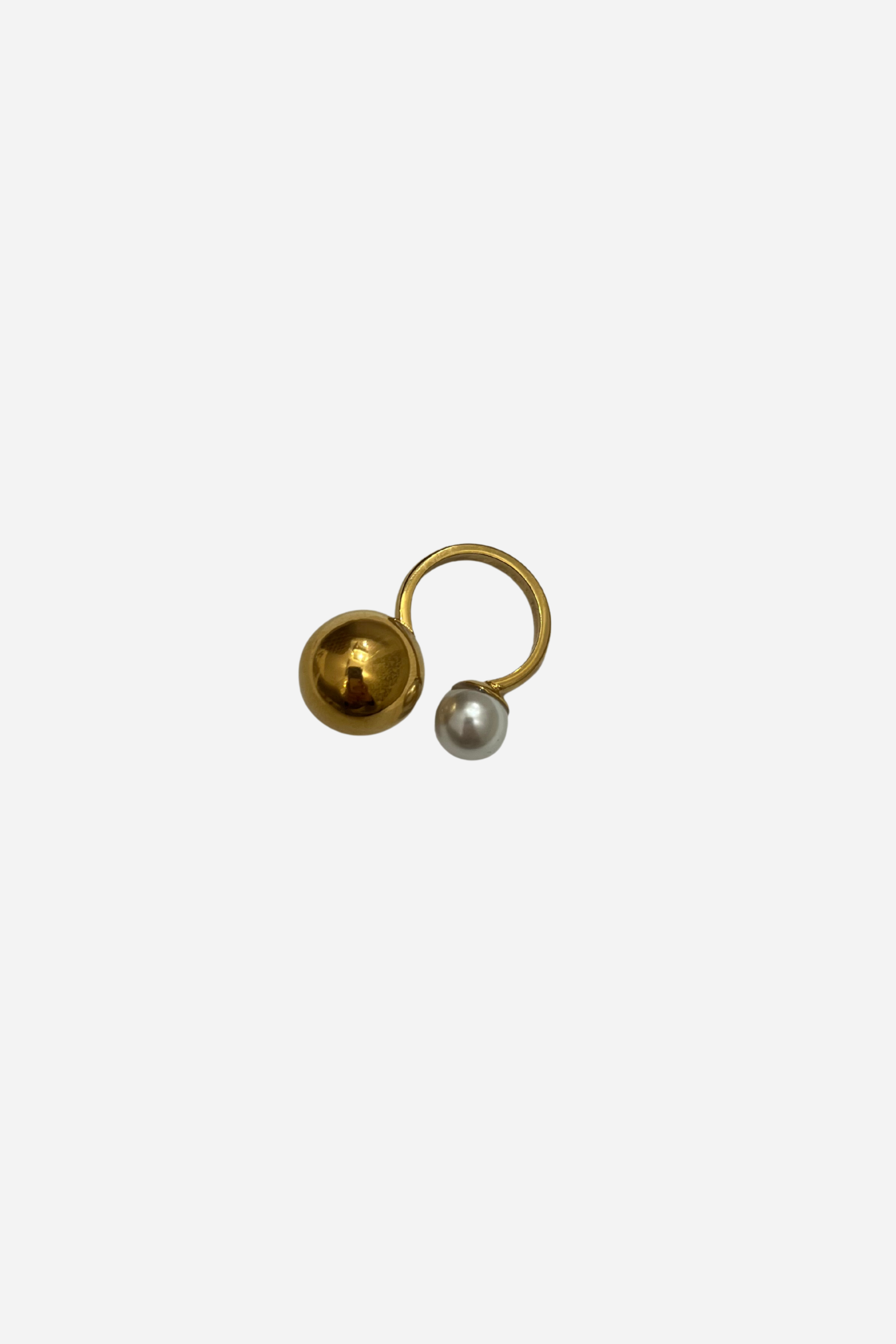 18K Mary Pearl Statement Ring