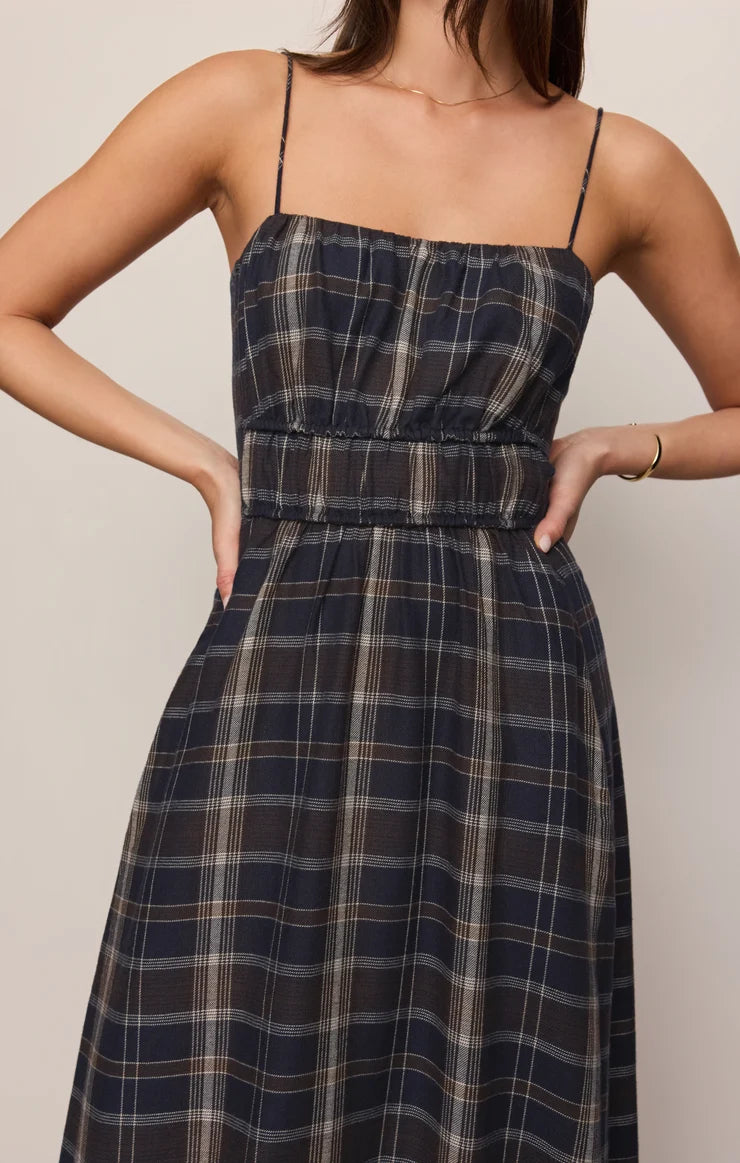 Z Supply - Evermore Plaid Midi Dress