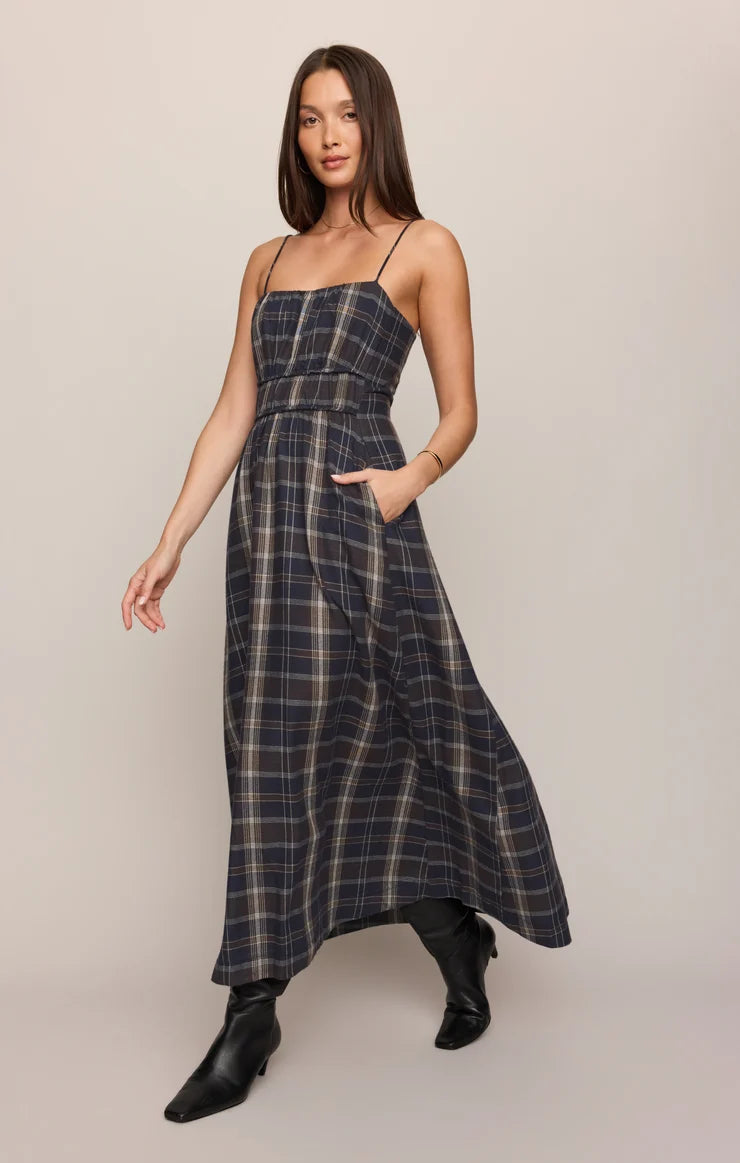 Z Supply - Evermore Plaid Midi Dress
