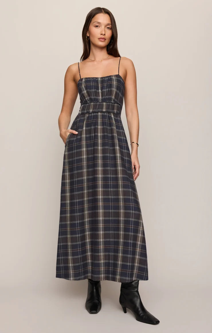 Z Supply - Evermore Plaid Midi Dress