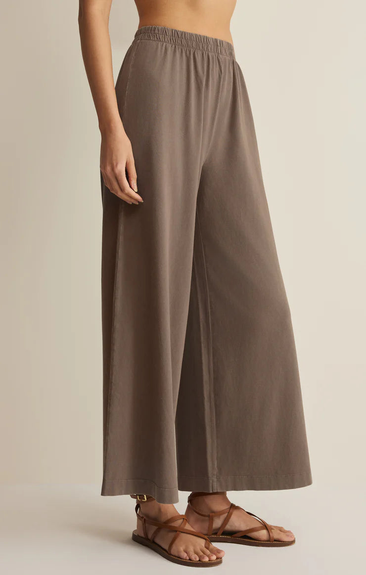 Z Supply Scout Jersey Flare Pant - Perfectly Taupe