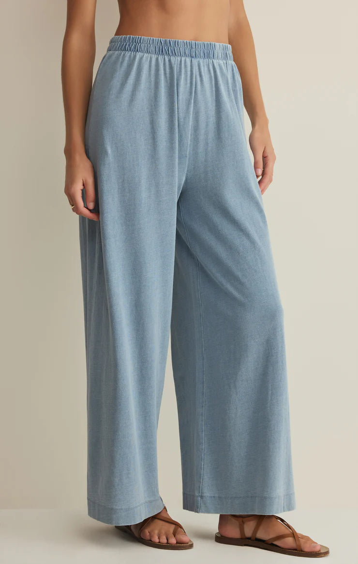 Z Supply Scout Jersey Denim Pant - Ocean Air Indigo