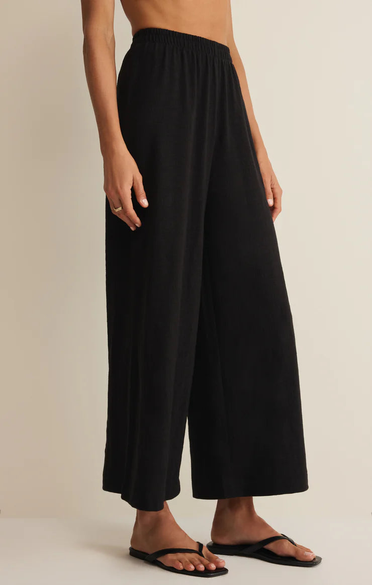 Z Supply Scout Textured Slub Pant - Black