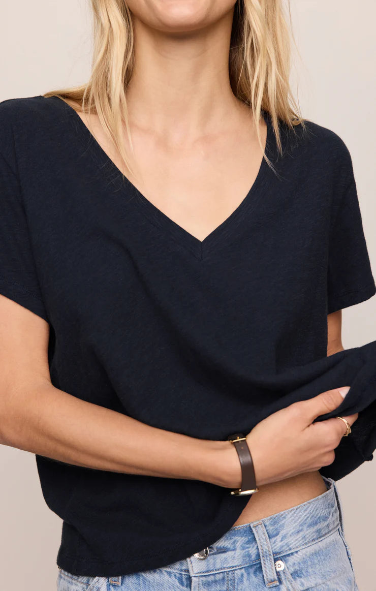 Z Supply Nomad V Neck Tee - Eclipse
