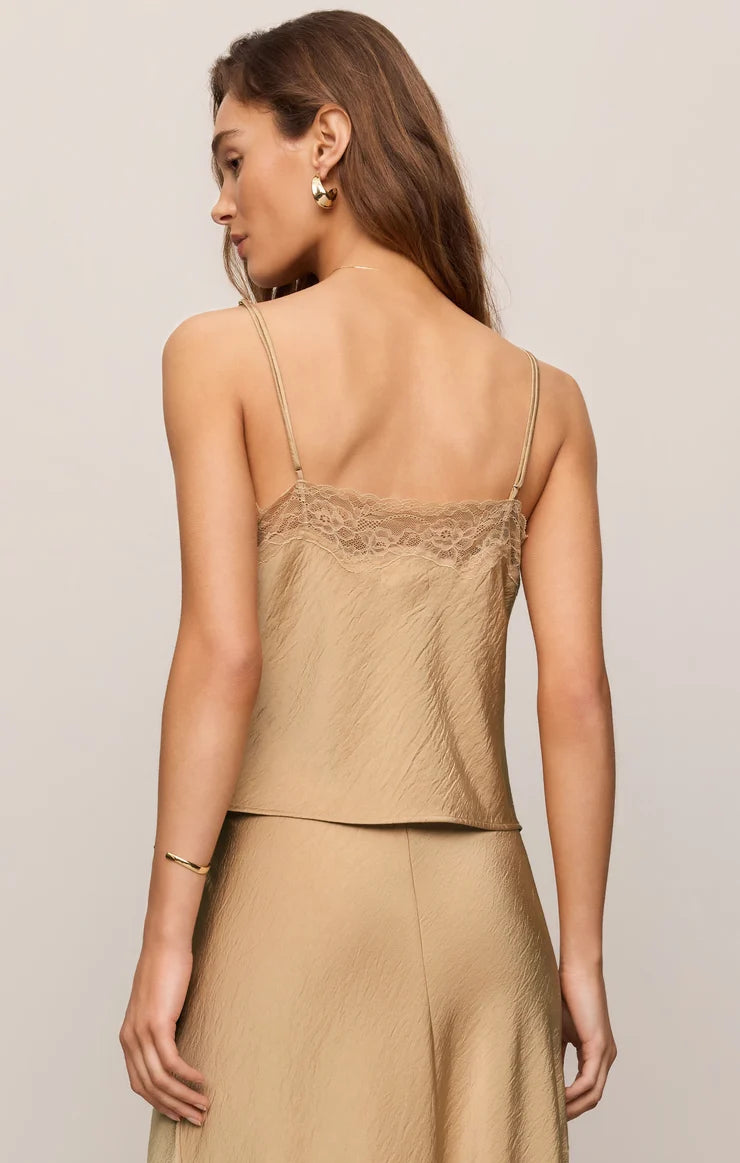Z Supply - Kori Lace Cami - Toast