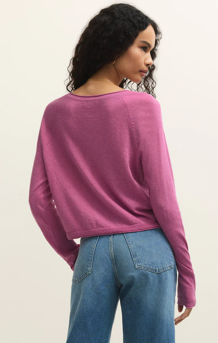 Z Supply The Perfect Layer Cardigan - Rose