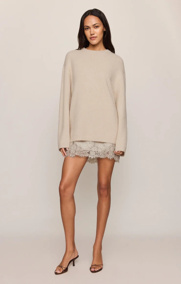 Z Supply - Chill Mode Sweater - Frosted Pearl