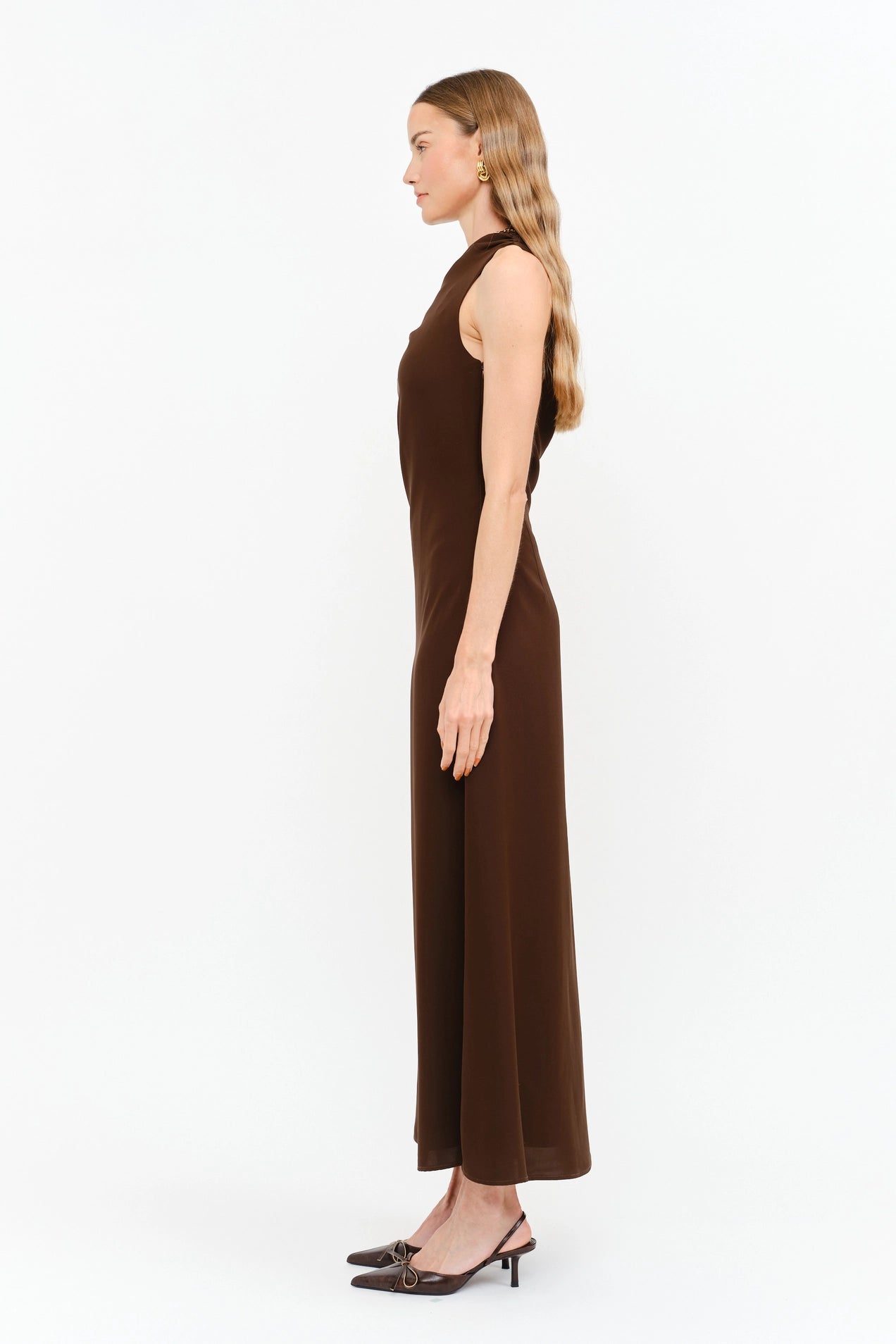 Remie Maxi Dress - Brown