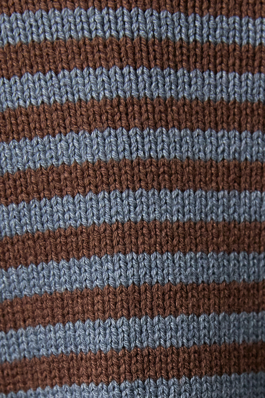 Multi Stripe Sweater Set - Blue Brown