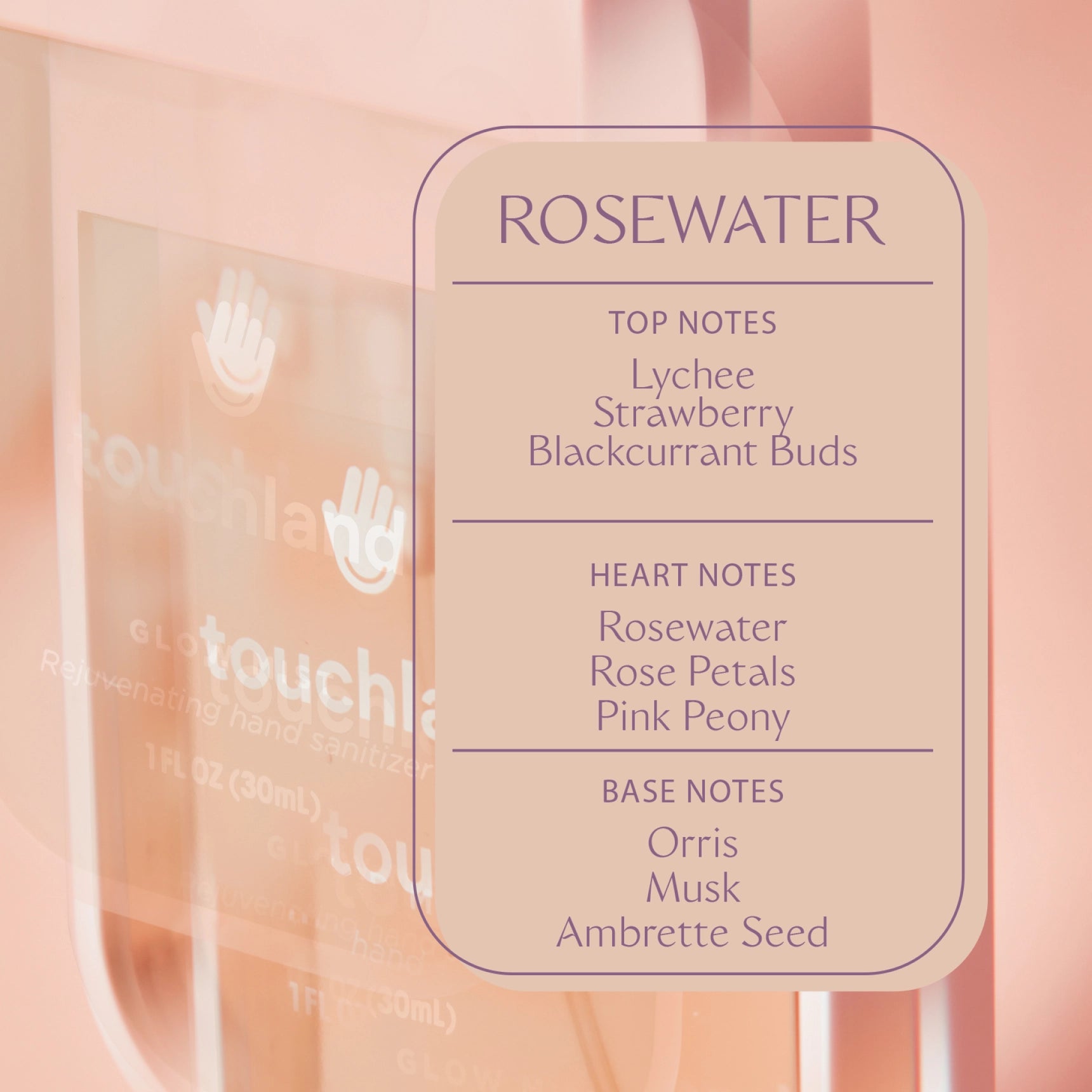 Touchland Glow Mist - Rosewater