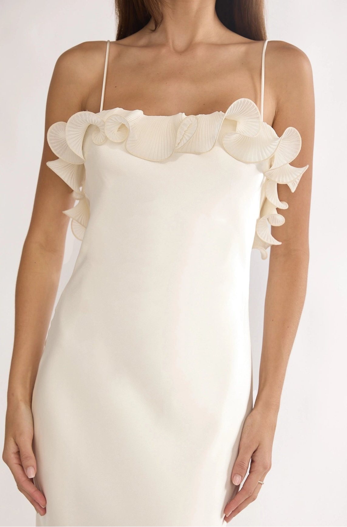 Amelia Ruffled Maxi Dress