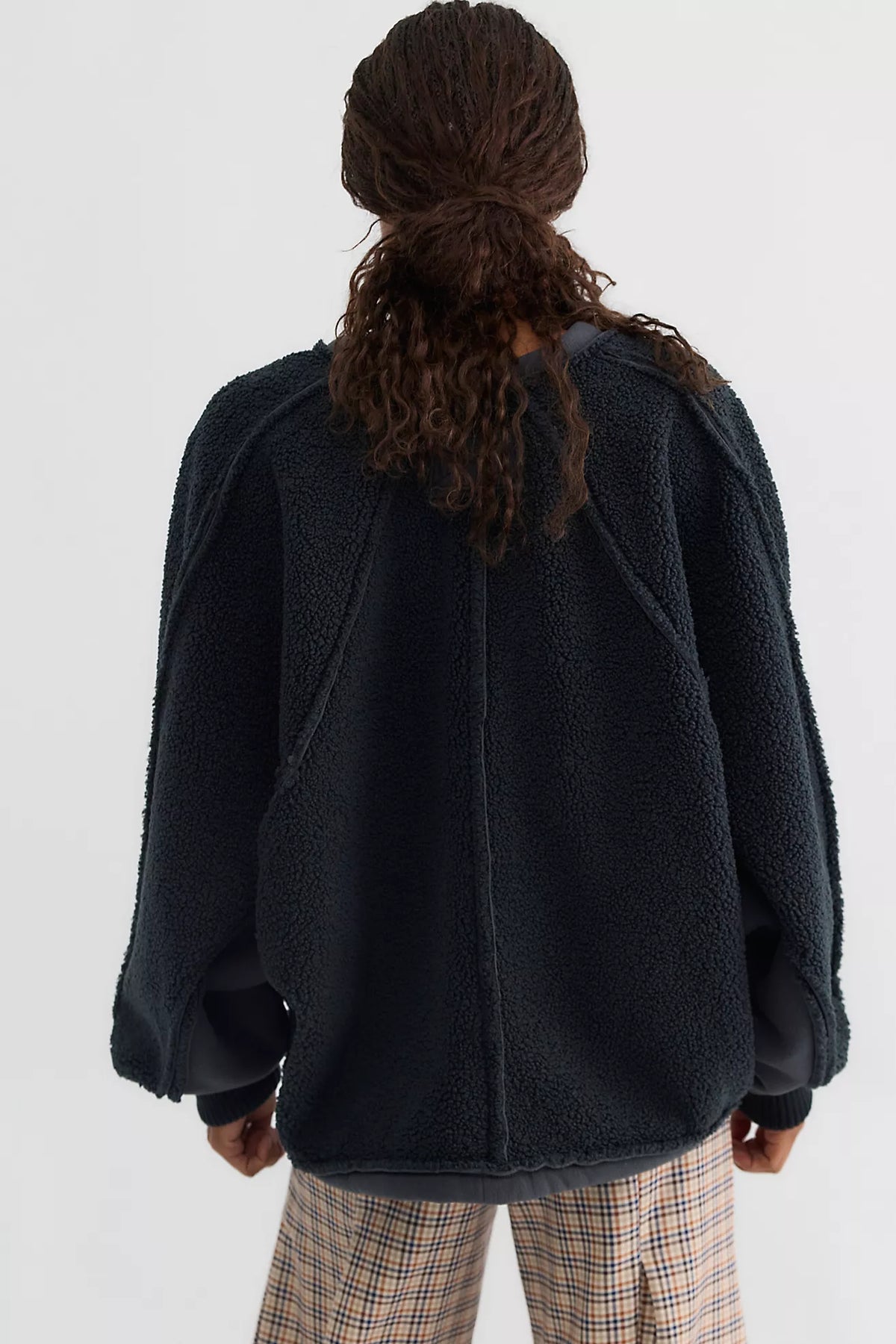 Free People - Cabin Hero Cardigan - Ebony