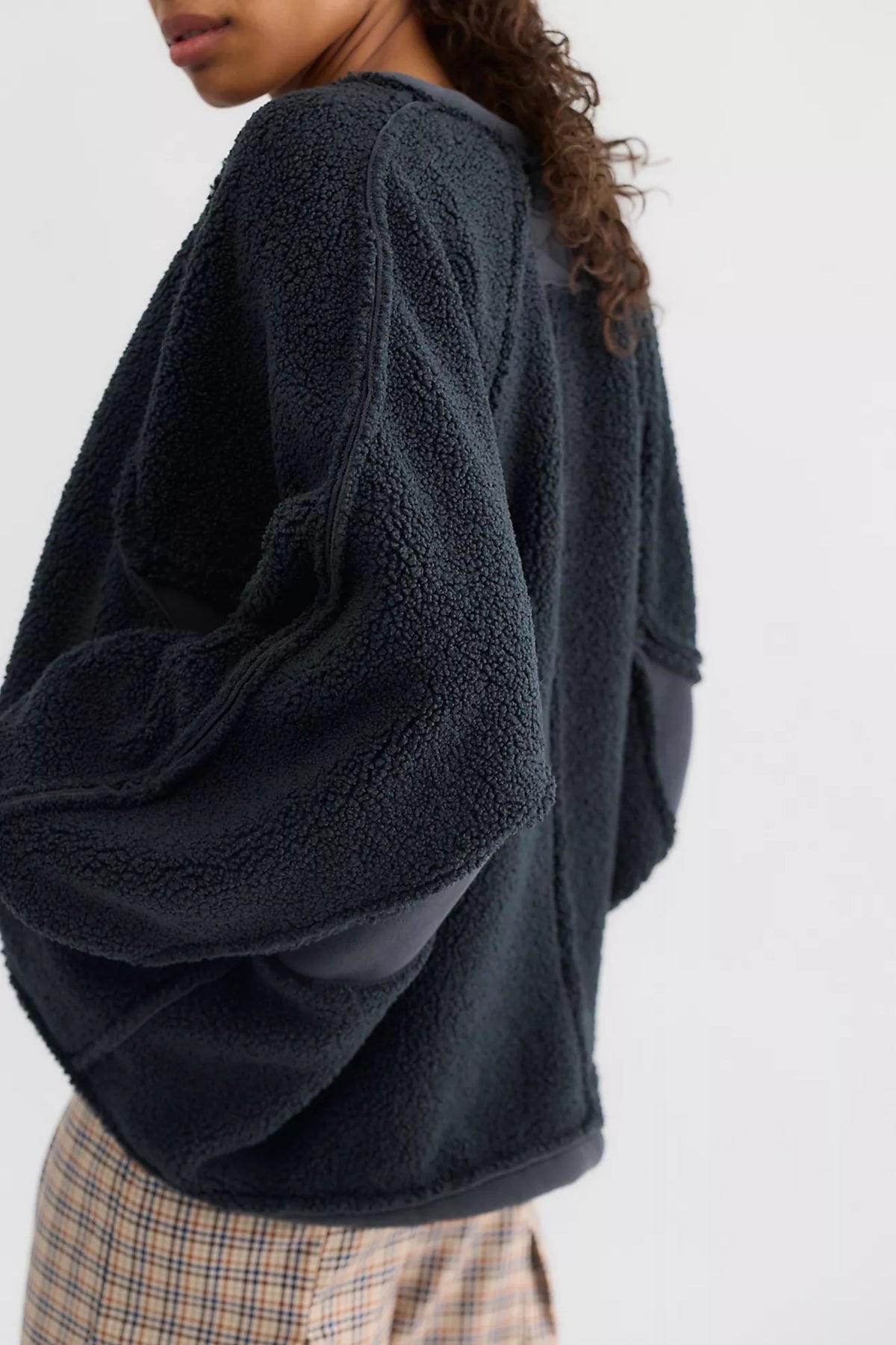 Free People - Cabin Hero Cardigan - Ebony