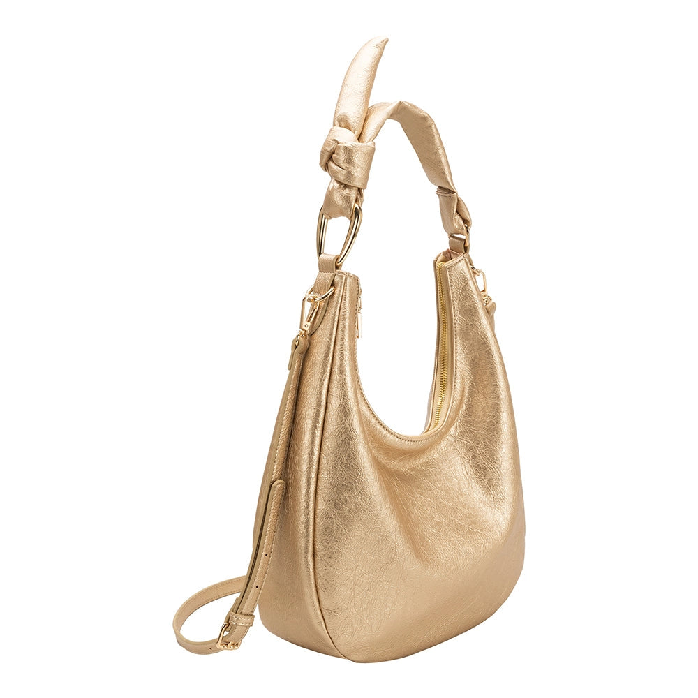 Melie Bianco - Lilie Shoulder Bag - Gold
