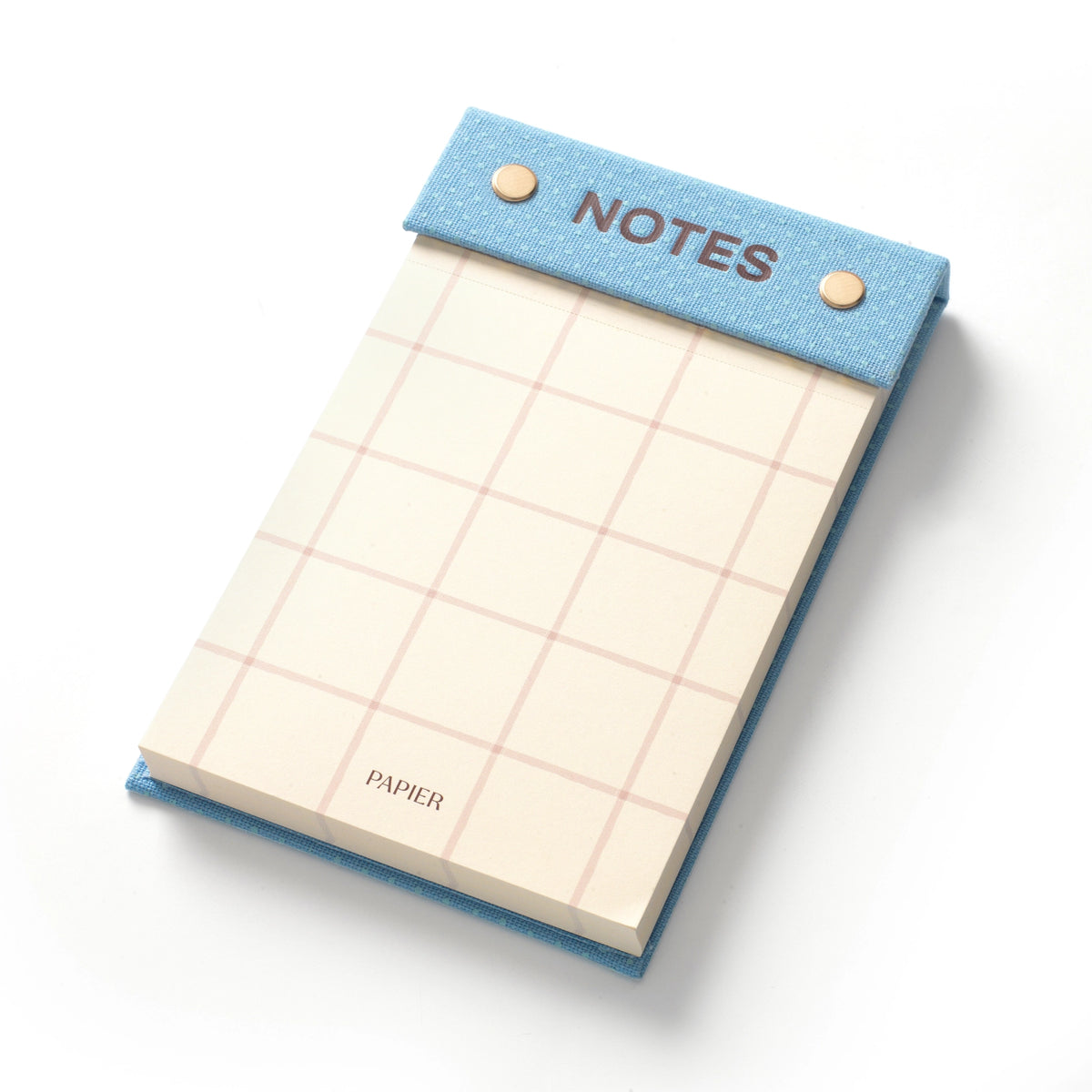 Papier - Fabric Hardcover Notepad - Dot & Check