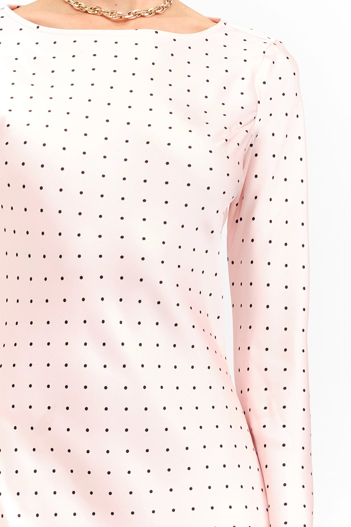 Georgie Polka Dot Maxi Dress - Pink