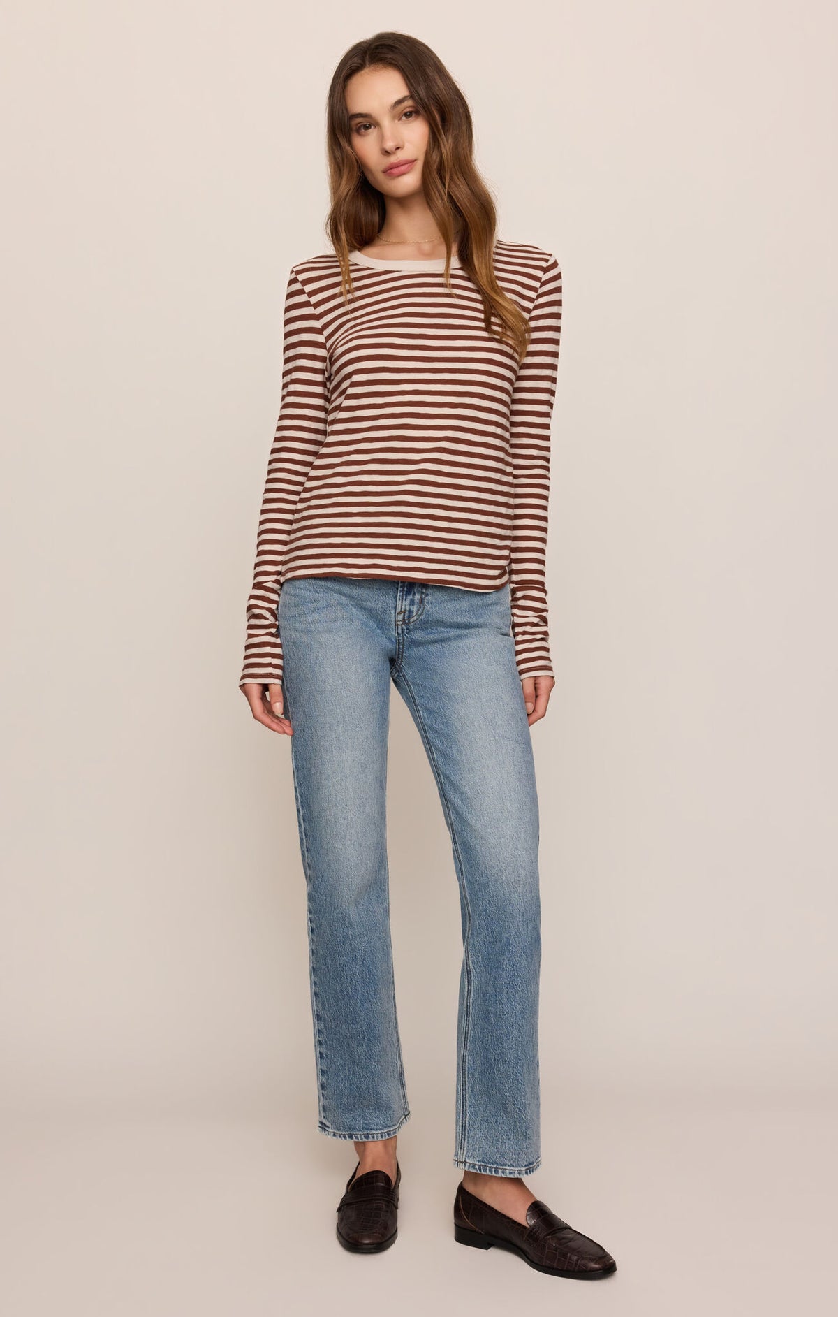 Z Supply - Junie Striped Slub Tee