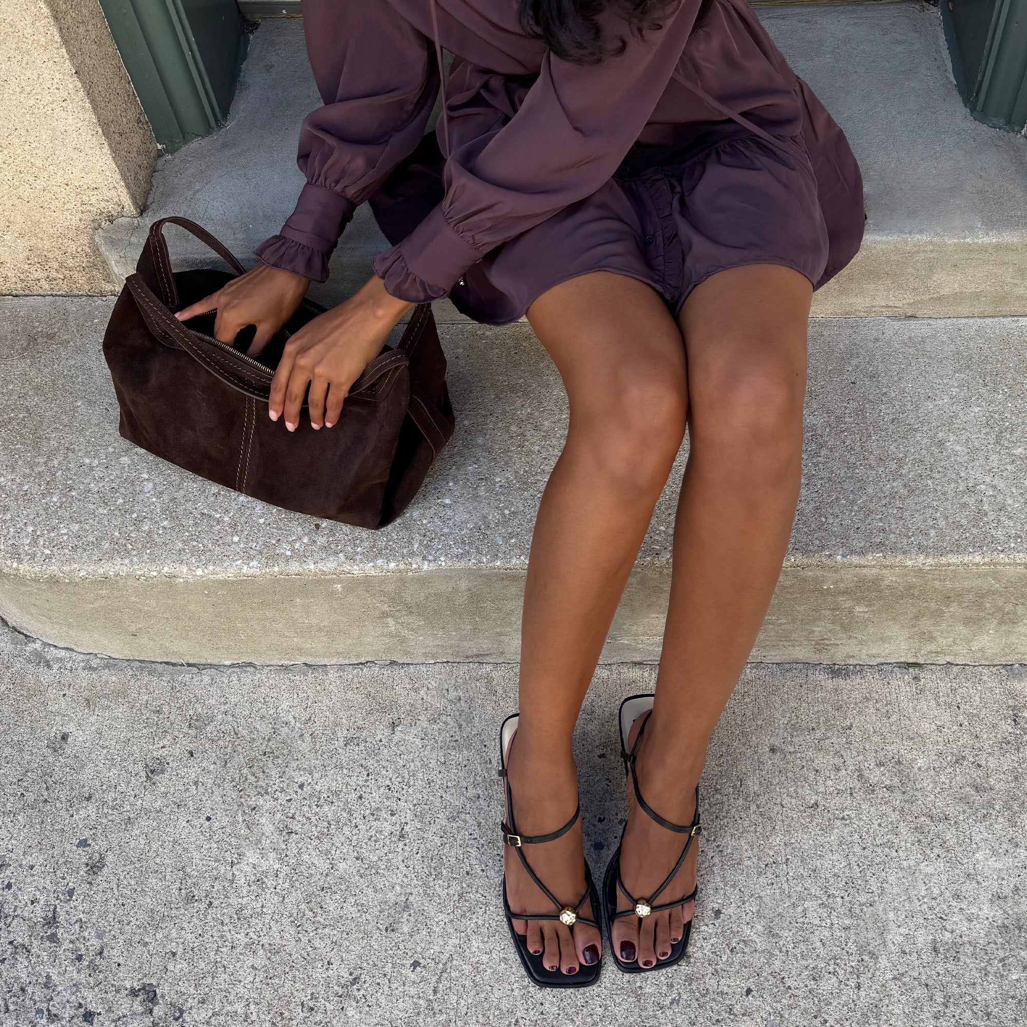 Dolce Vita Mylee Heels - Black Leather