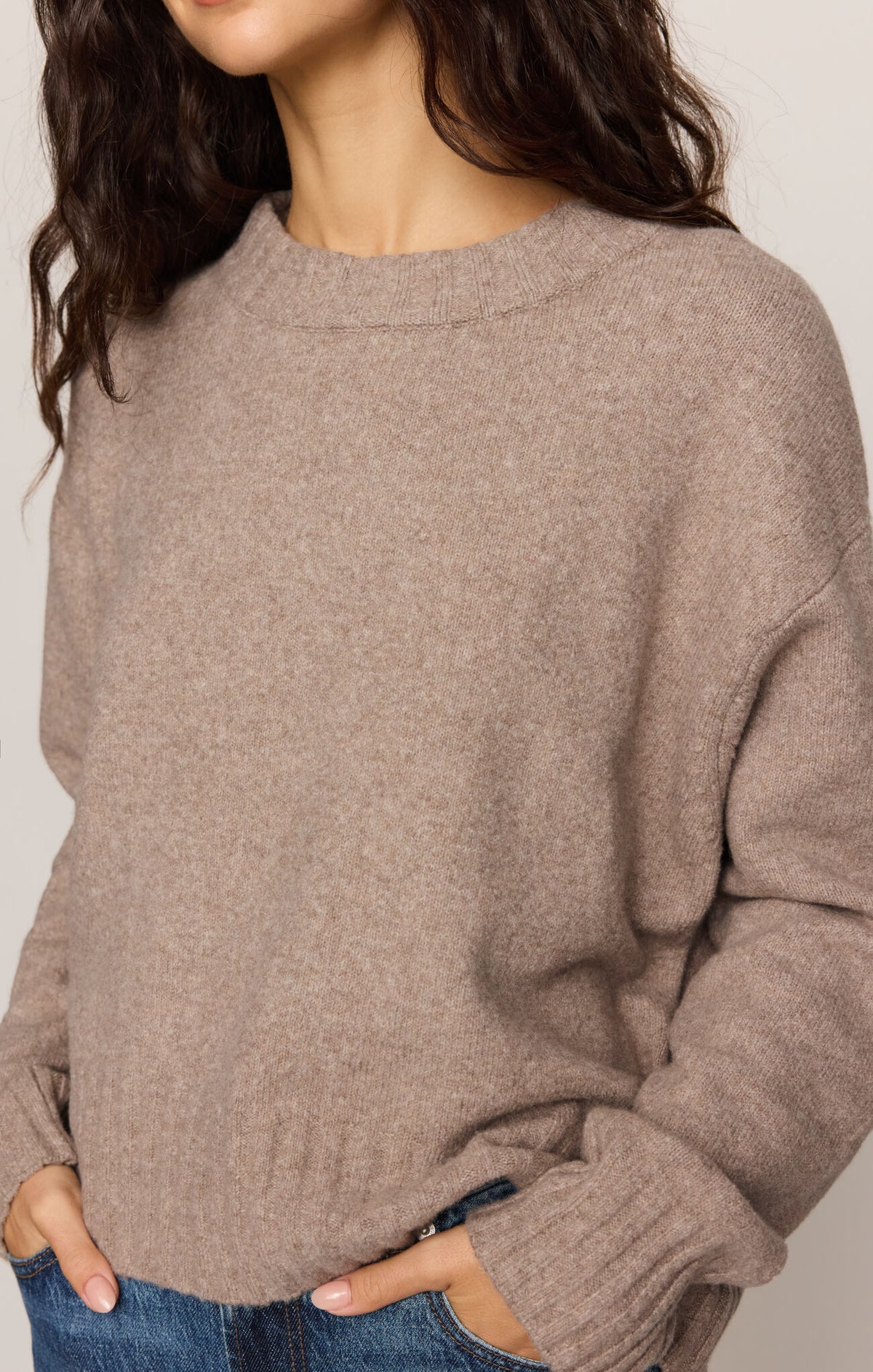 Z Supply - Eastwell Pullover Sweater - Heather Ash