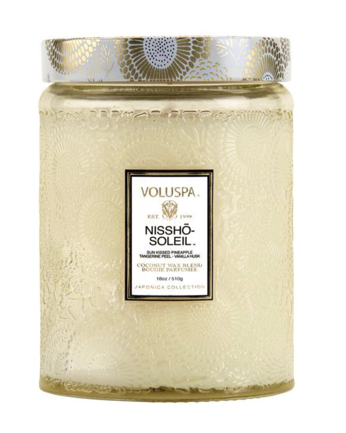 Voluspa Large Glass Jar Candle - 18 oz