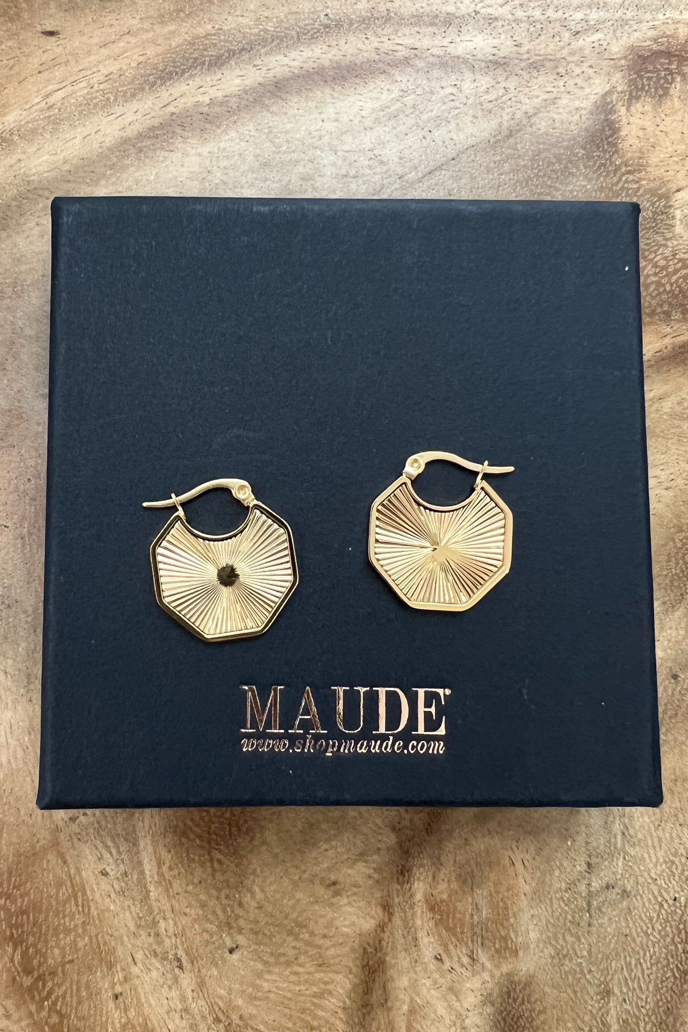 18K Jade Pie Plate Earrings