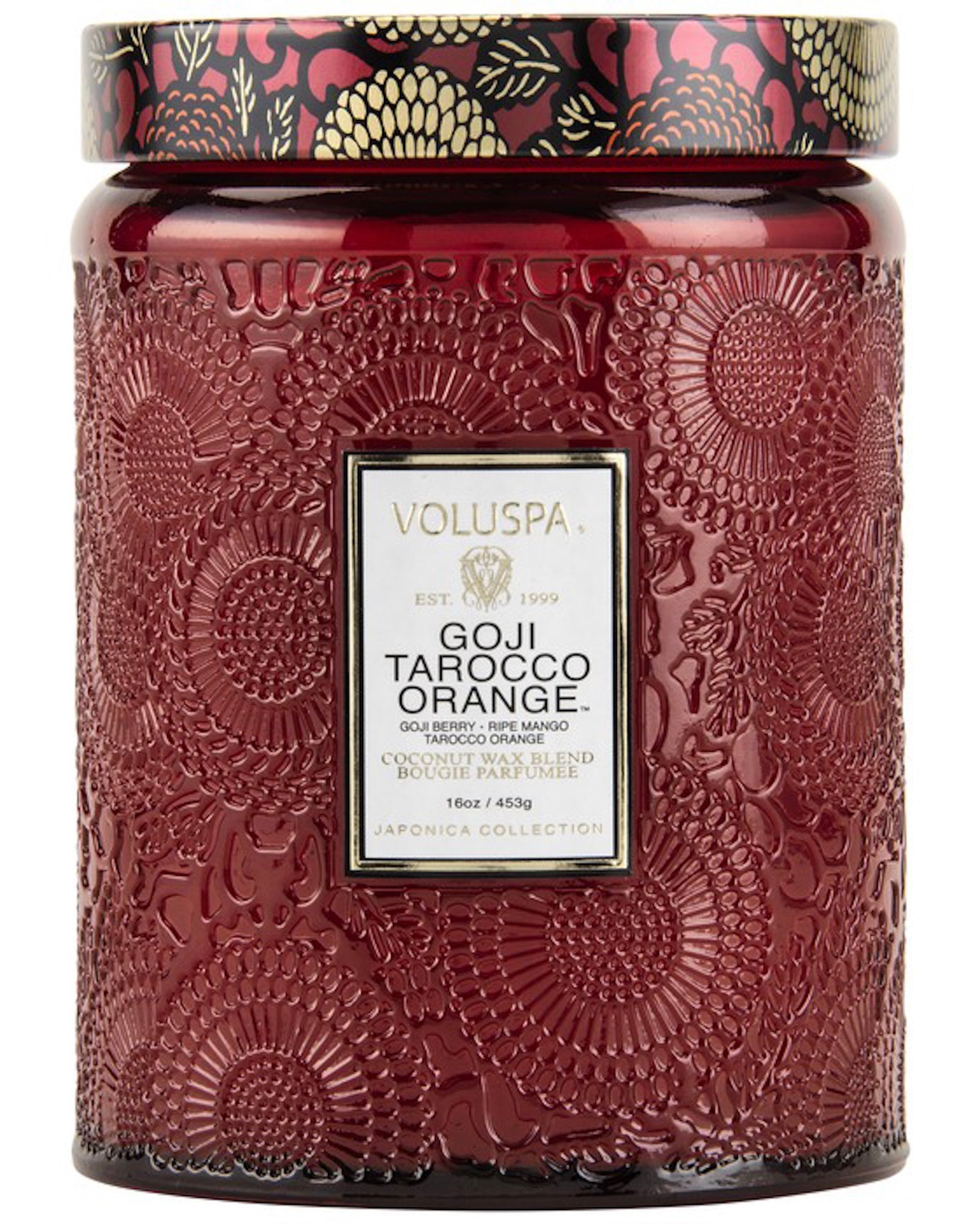 Voluspa Large Glass Jar Candle - 18 oz