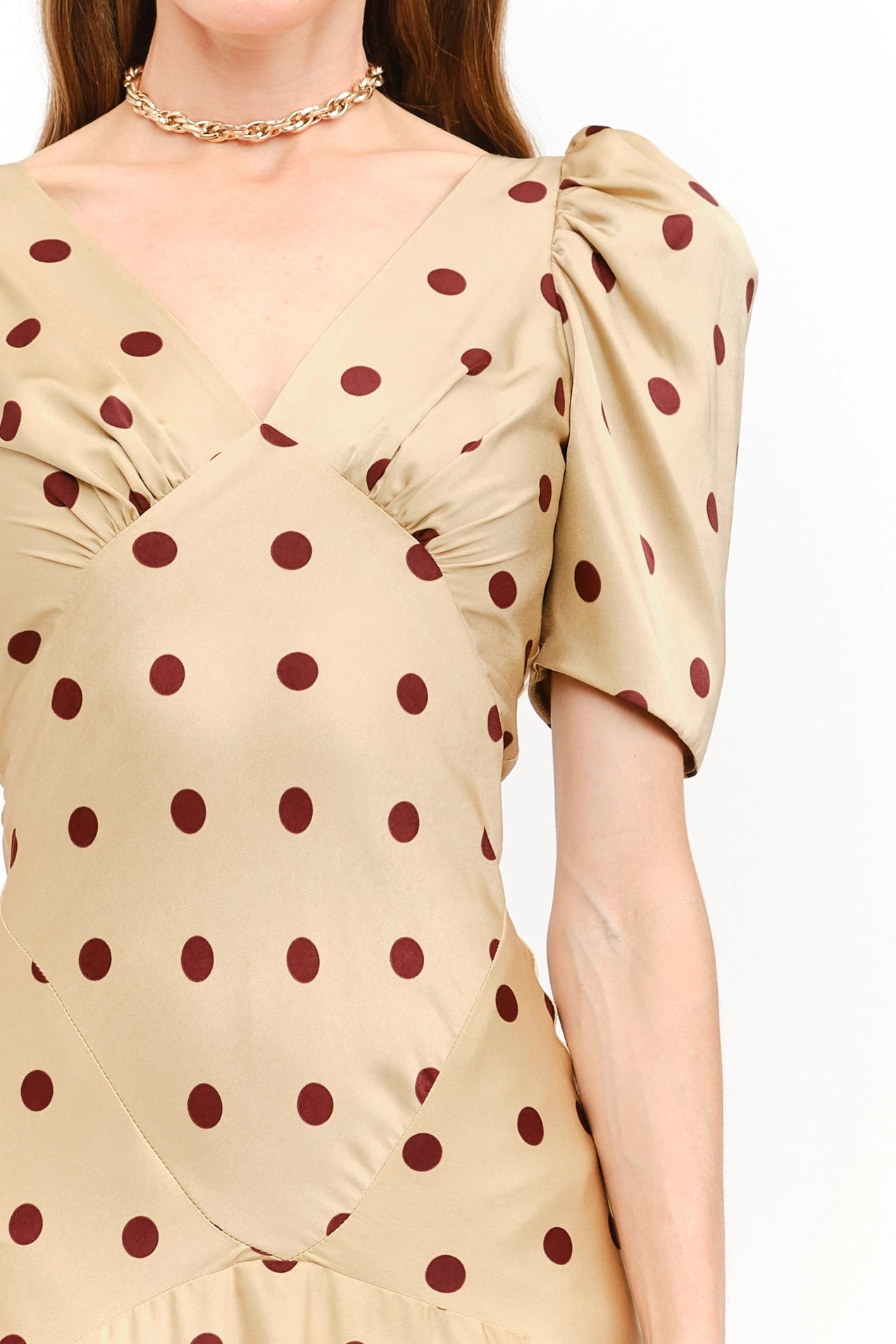 Jules Dress - Tan