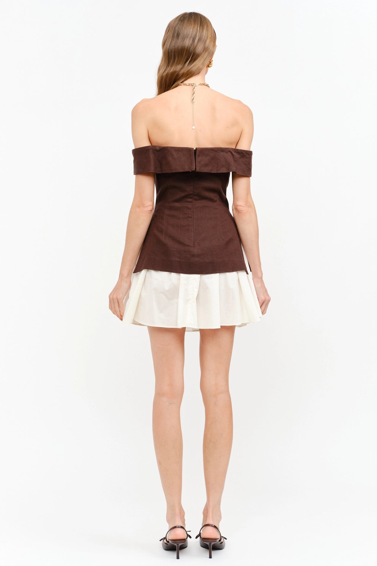 Valerie Dress - Brown