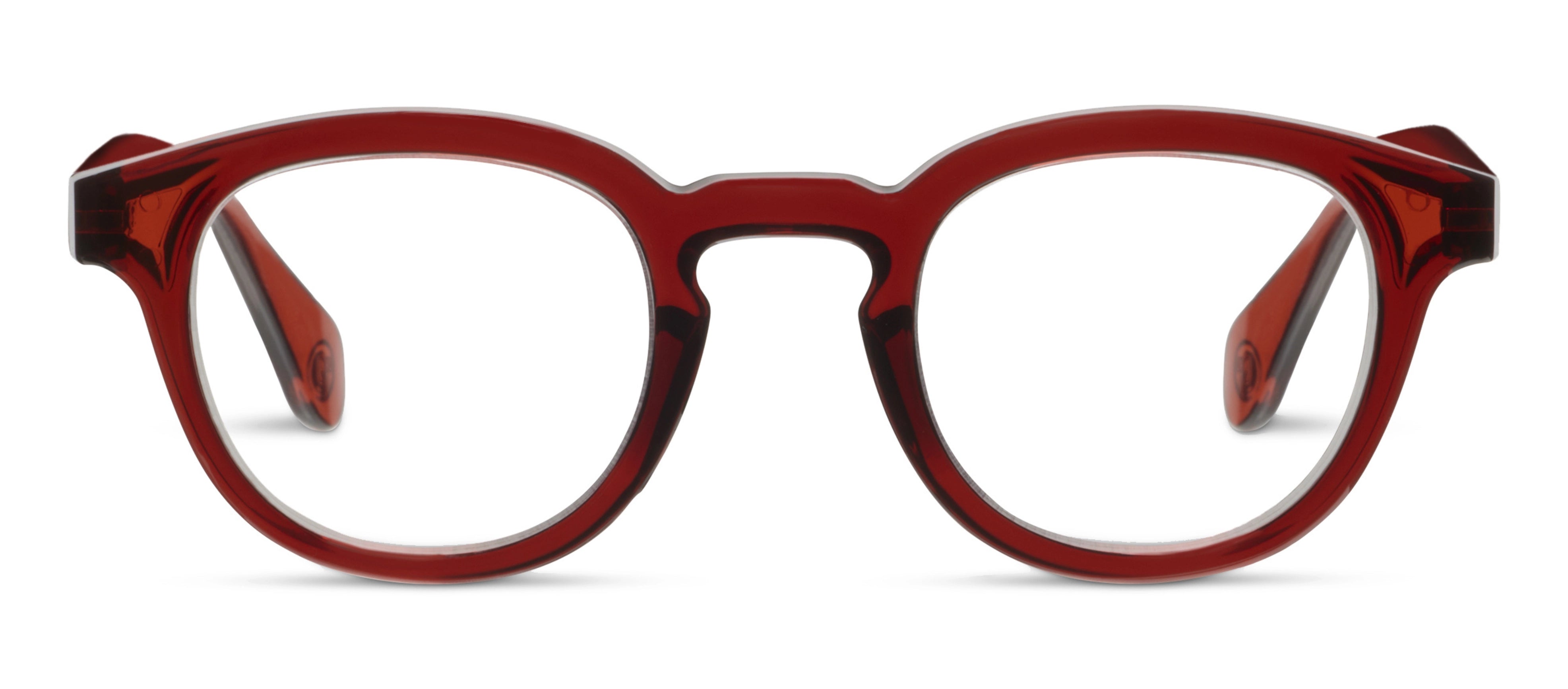 Peepers - Asher Blue Light Glasses - Cranberry