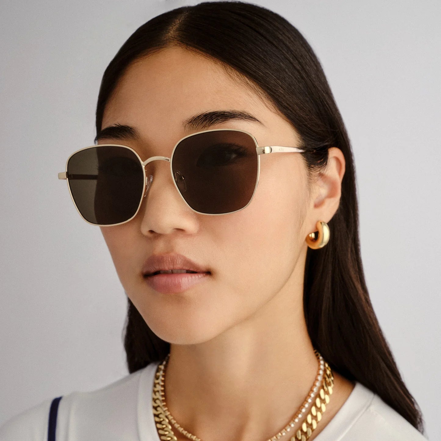 Spiral Sunglasses - Gold