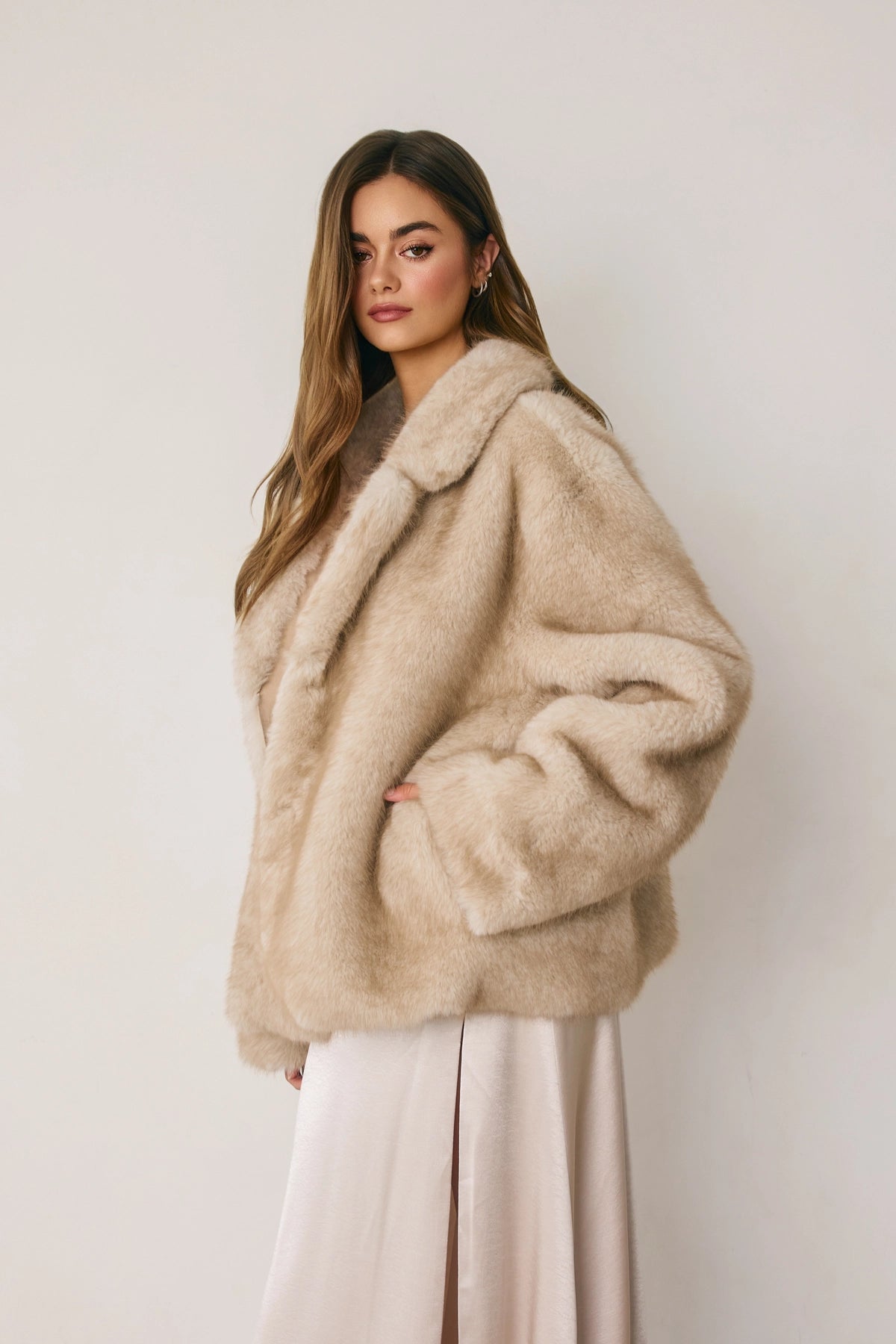 Reversible Faux Shearling Jacket