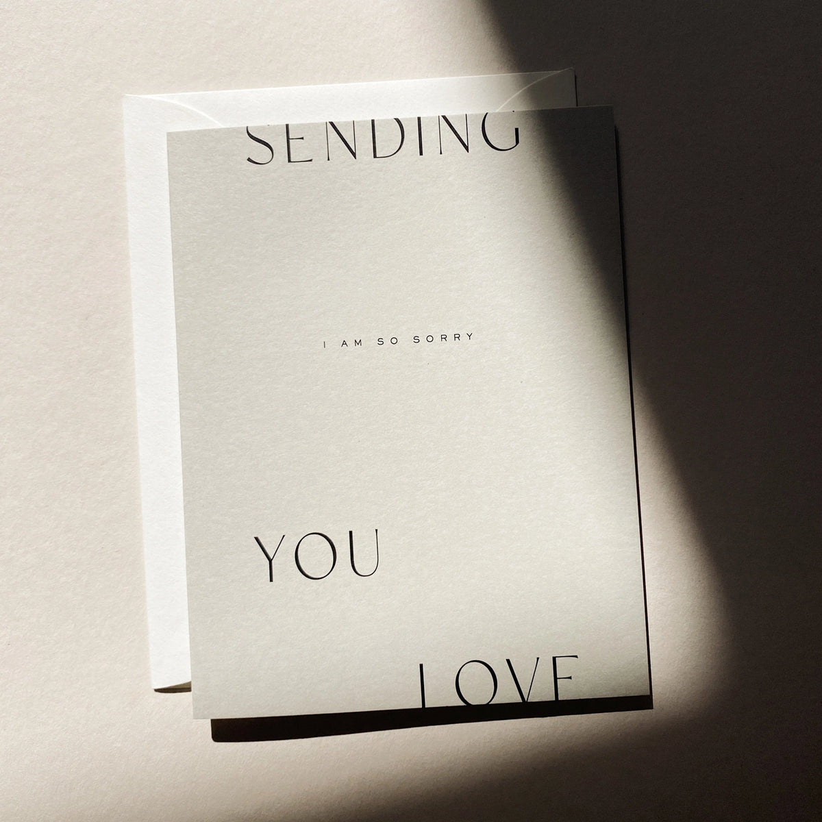 Jaymes Paper - Sending Love No. 07 Card - Fog